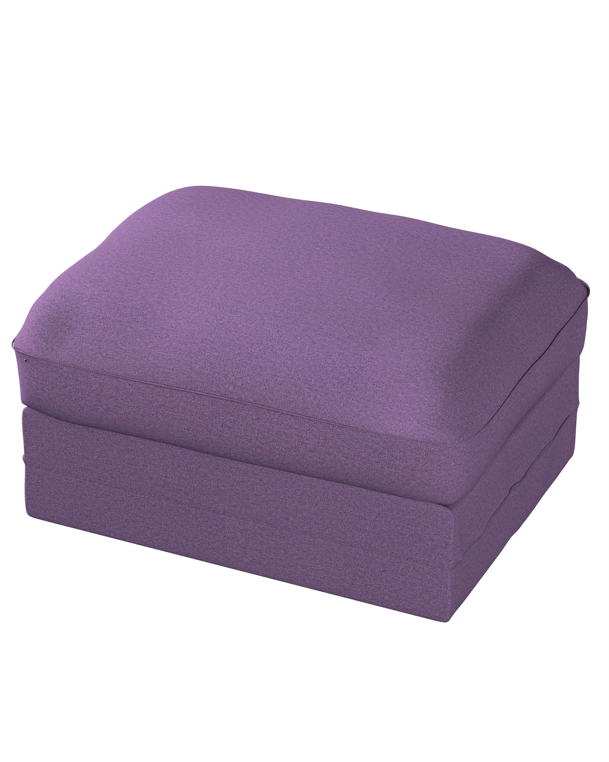 Bezug für Grönlid Hocker Farbe violett Stoff strukturiert