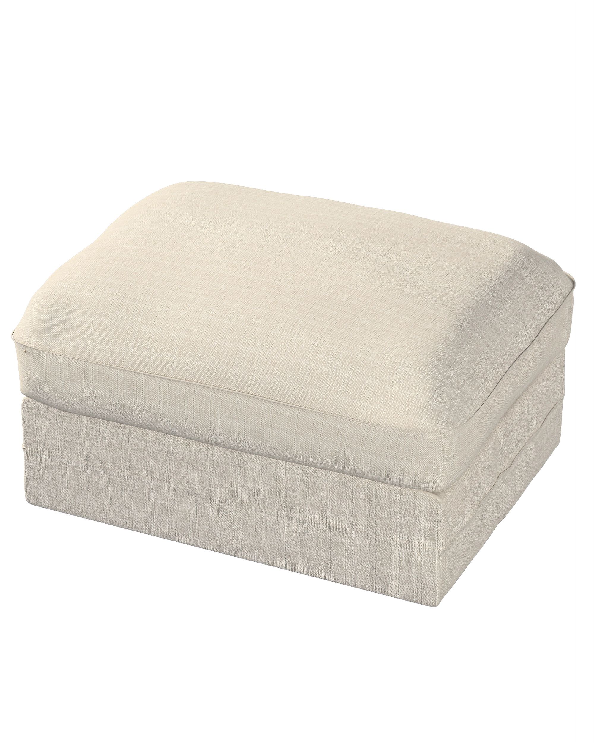 Bezug für Grönlid Hocker Farbe beige Stoff strukturiert