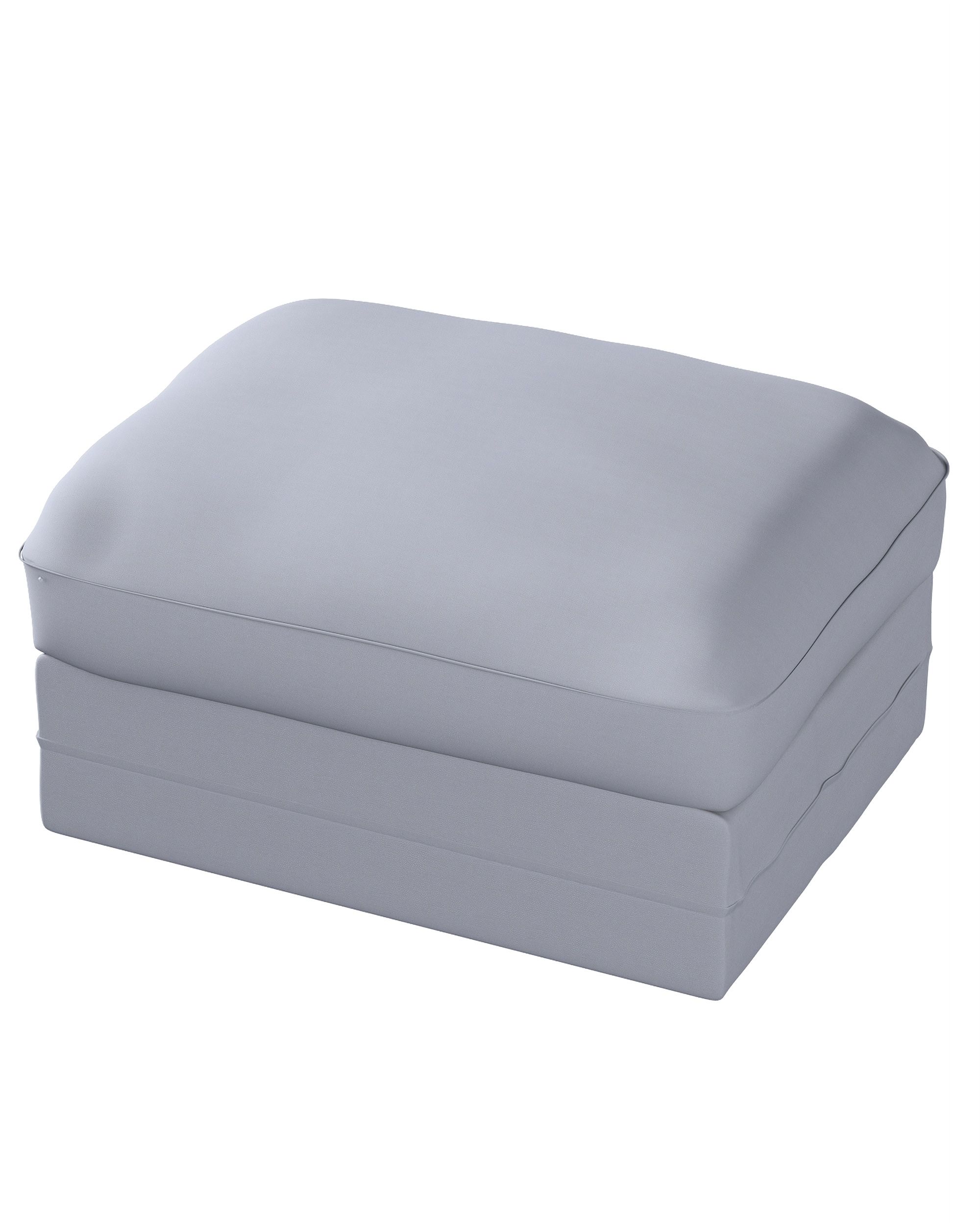 Bezug für Grönlid Hocker Farbe grau