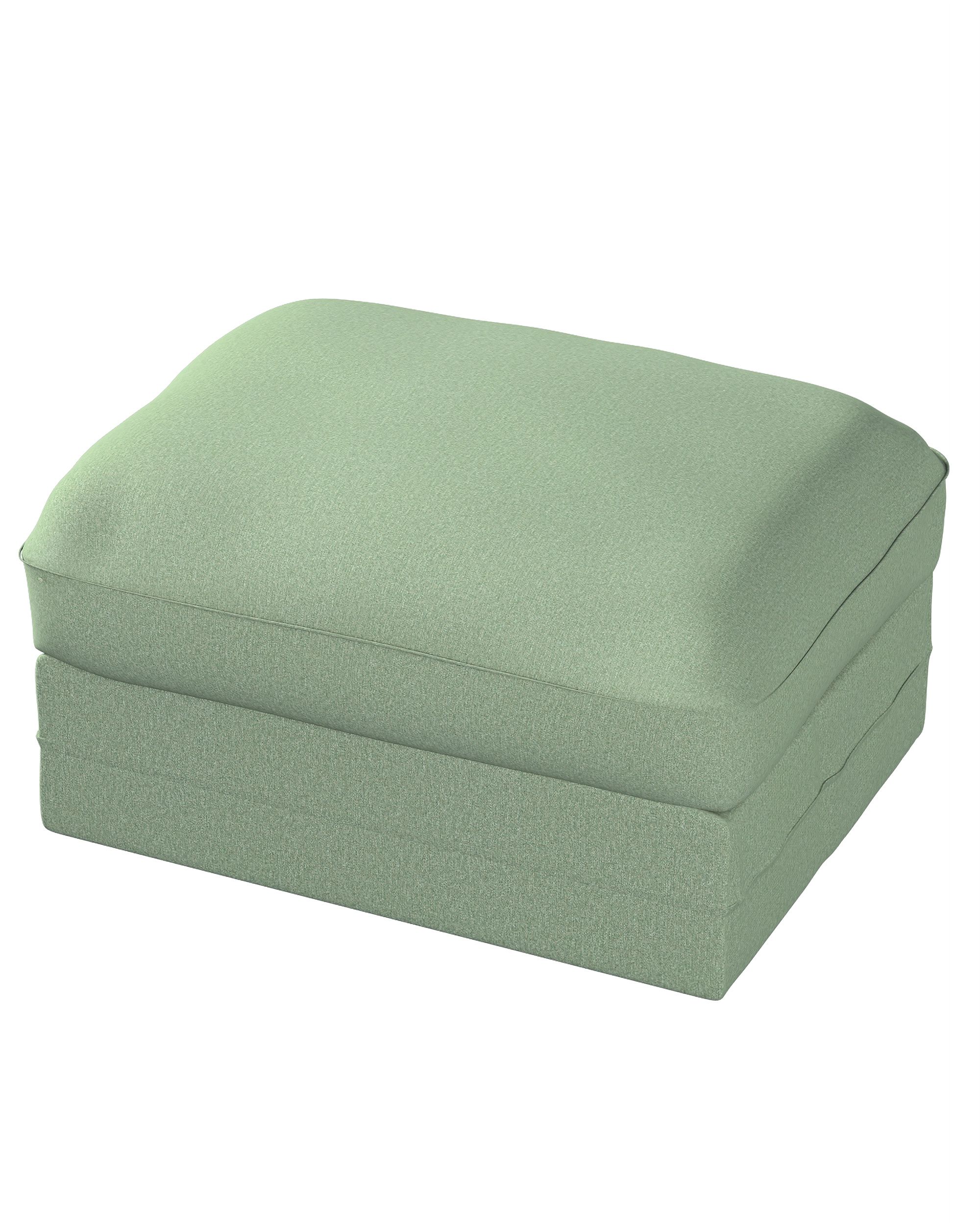 Bezug für Grönlid Hocker Farbe grün Stoff strukturiert