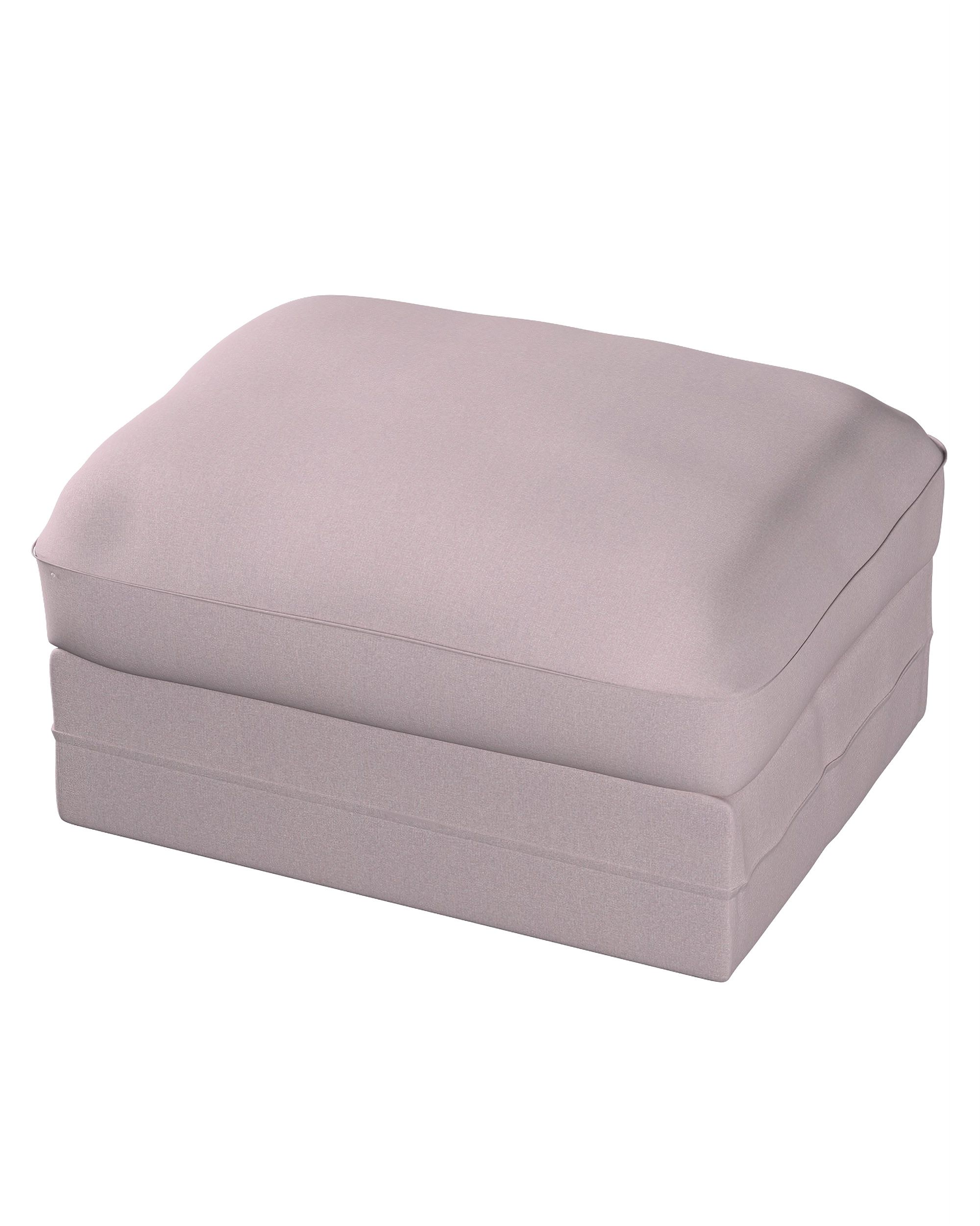 Bezug für Grönlid Hocker Farbe rosa Stoff strukturiert