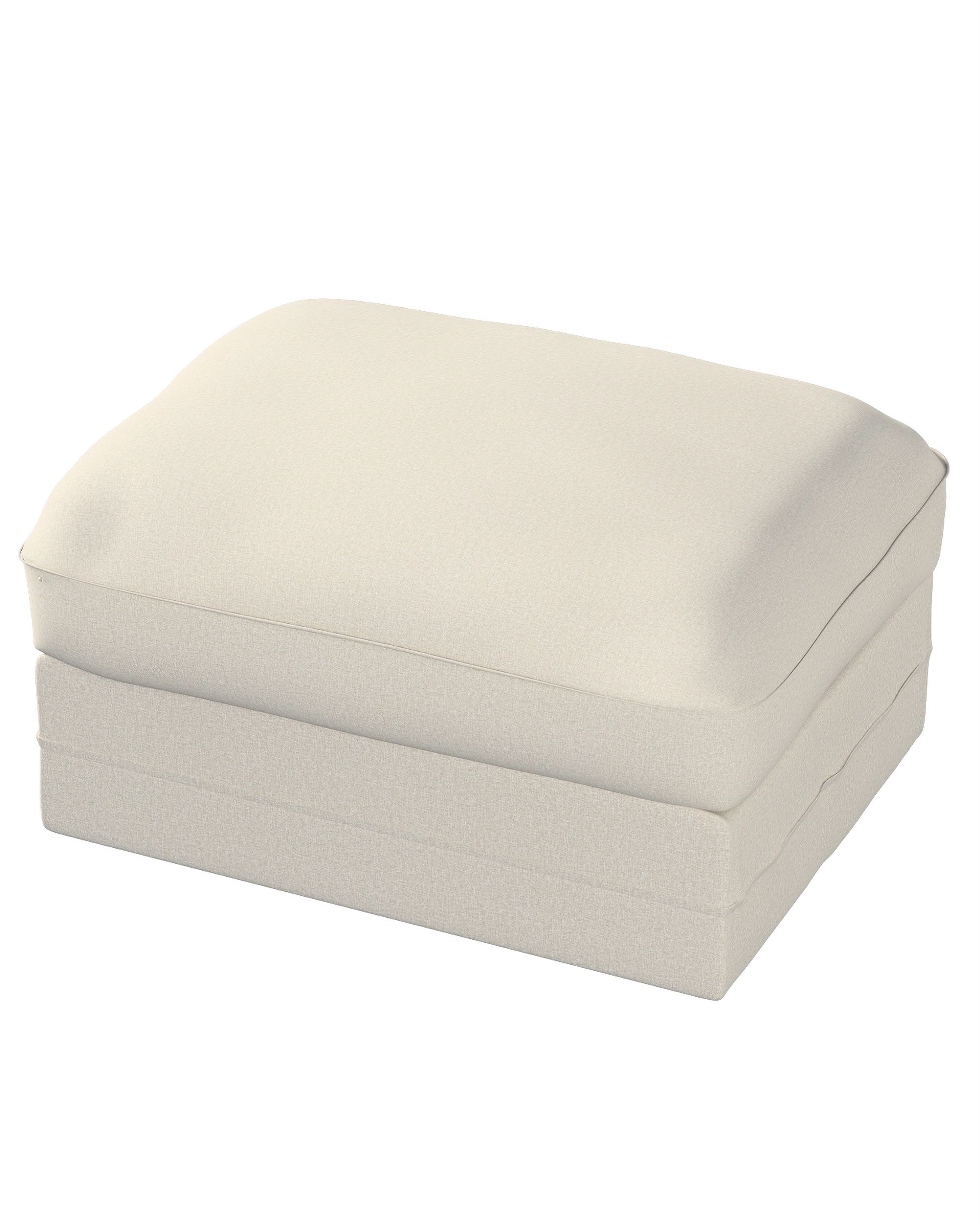 Bezug für Grönlid Hocker Farbe beige Stoff strukturiert