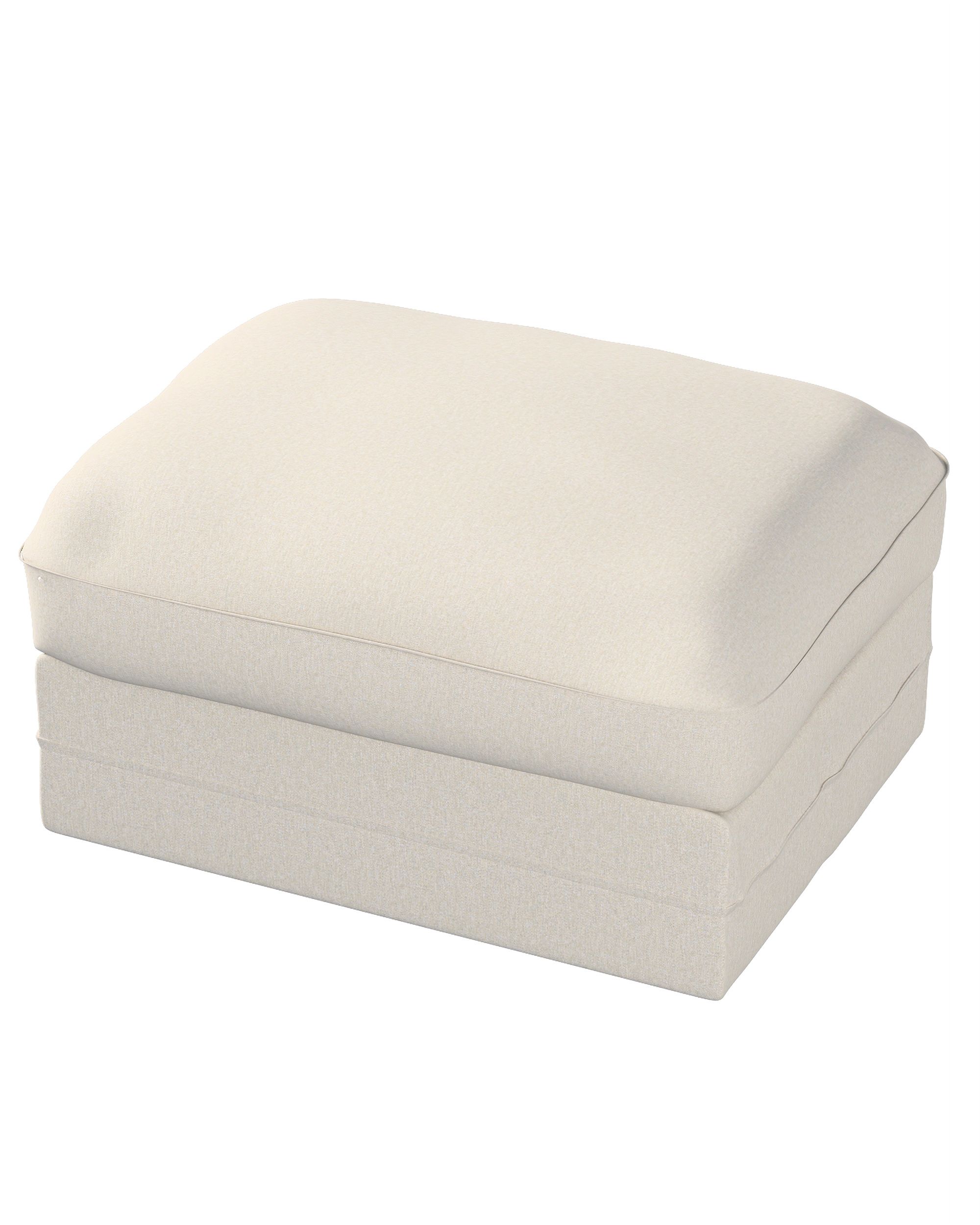 Bezug für Grönlid Hocker Farbe beige Stoff strukturiert