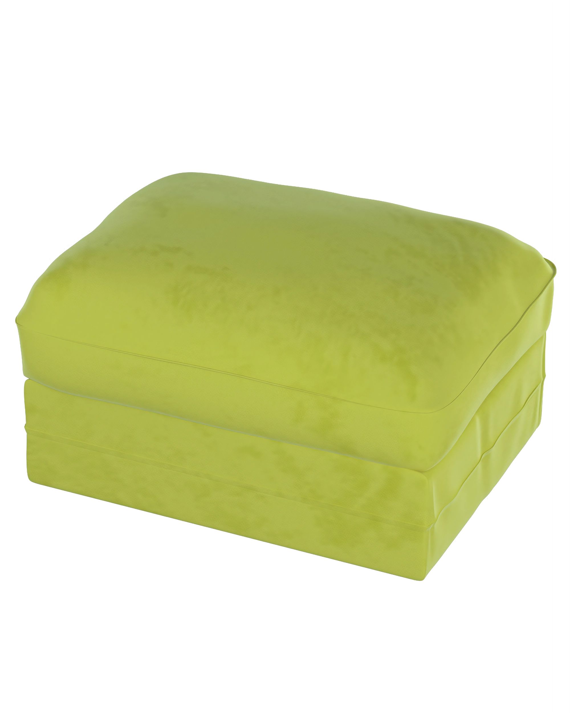 Bezug für Grönlid Hocker Farbe grün Stoff glänzend, samt