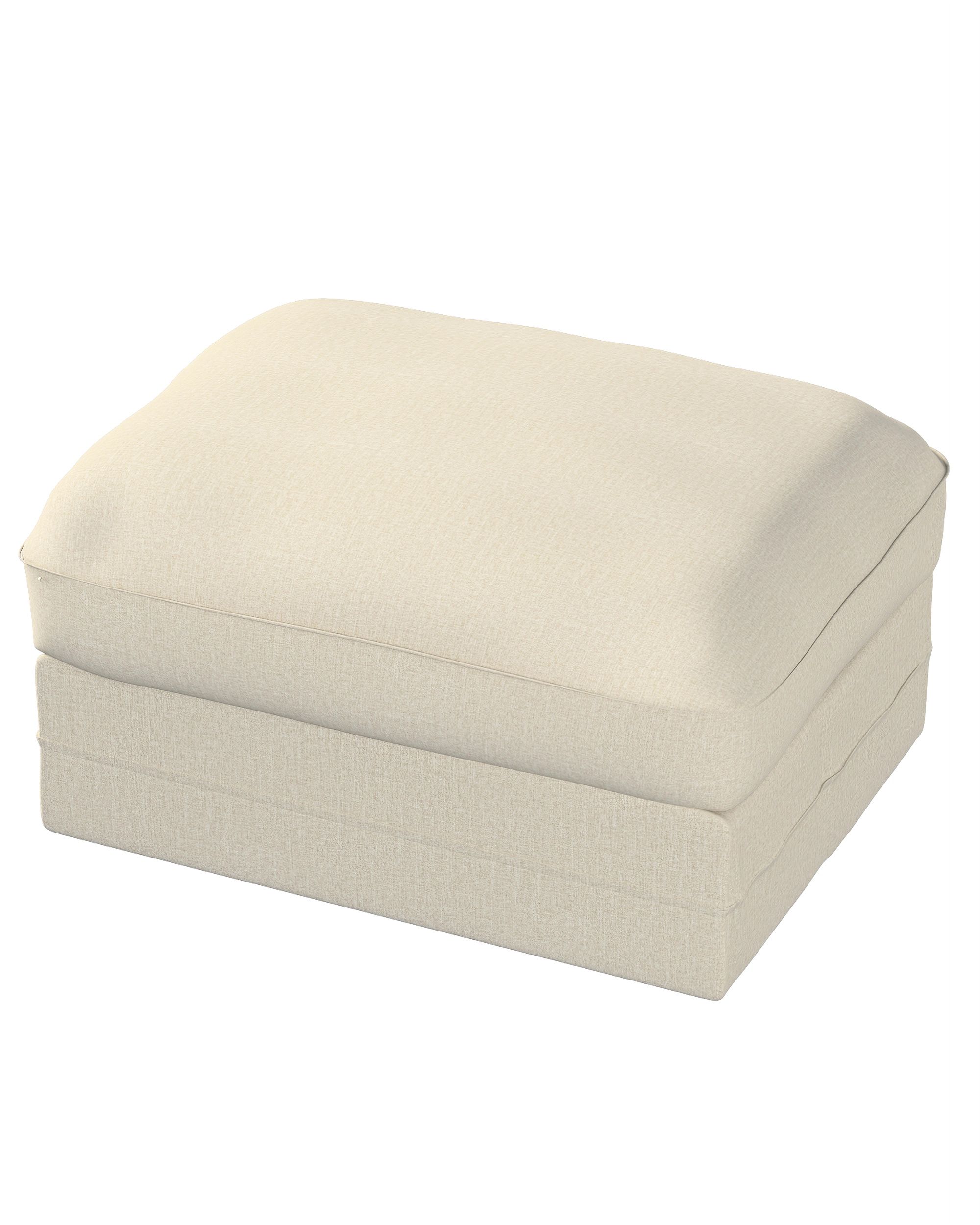 Bezug für Grönlid Hocker Farbe beige Stoff strukturiert