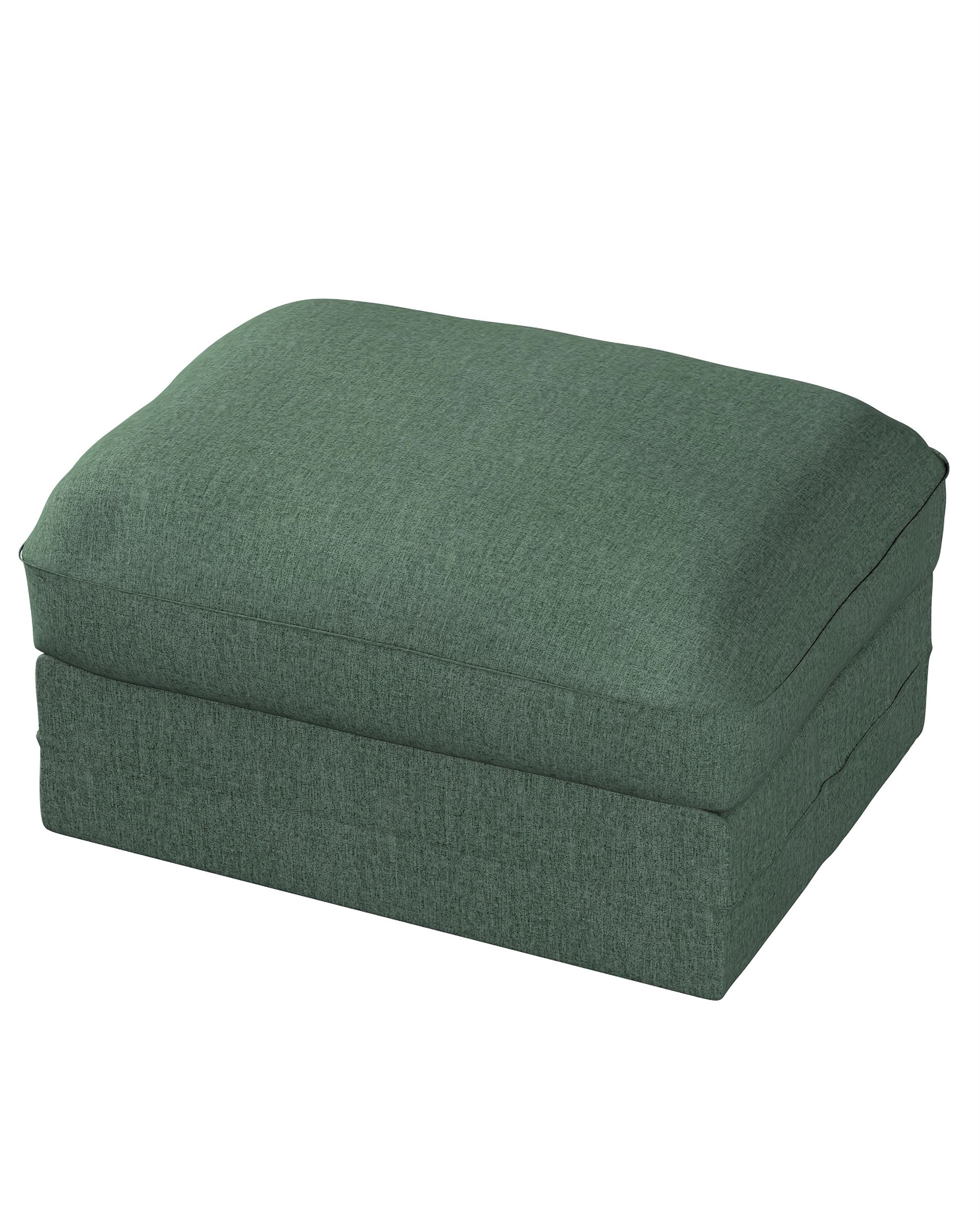 Bezug für Grönlid Hocker Farbe grün Stoff strukturiert