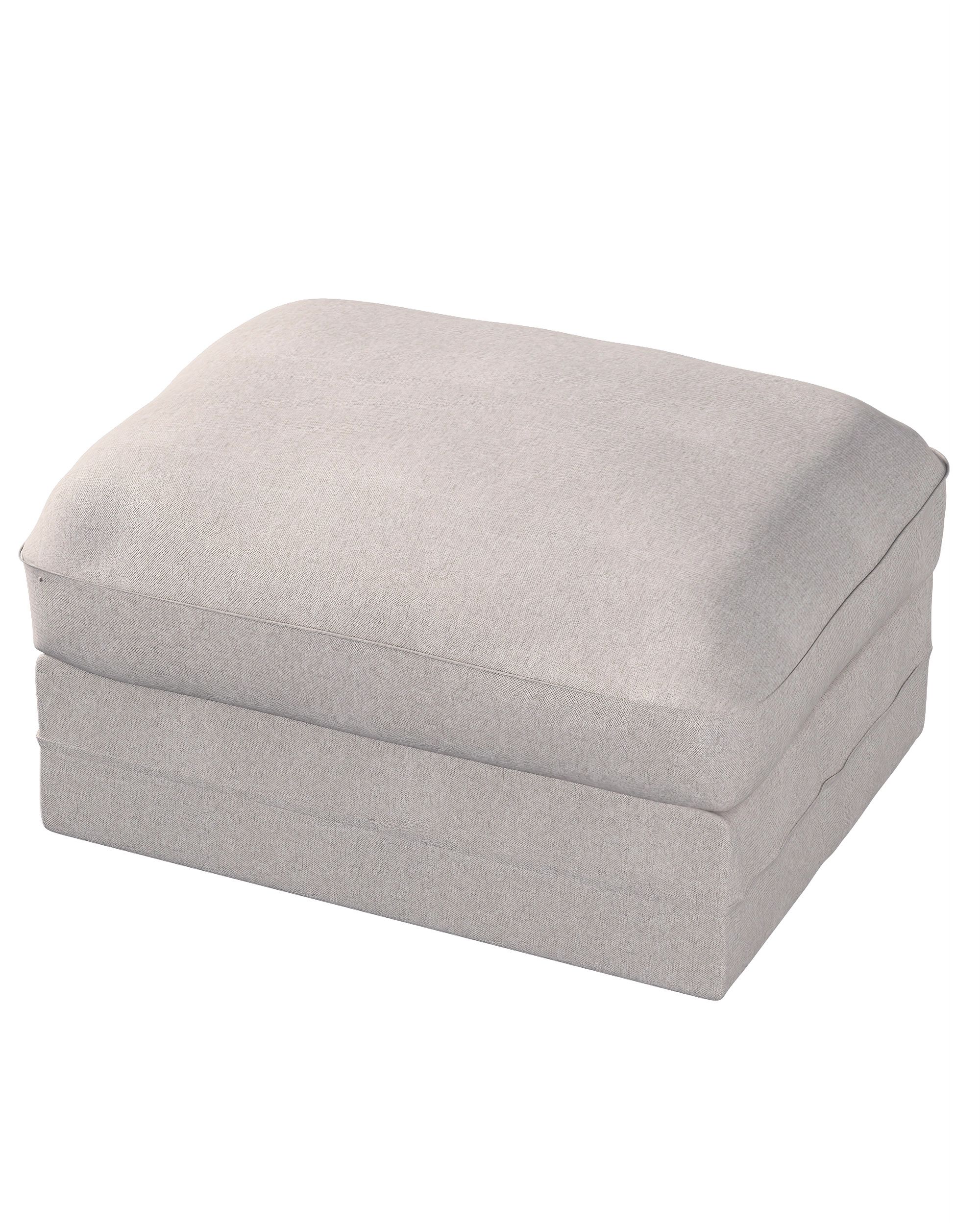 Bezug für Grönlid Hocker Farbe beige Stoff strukturiert