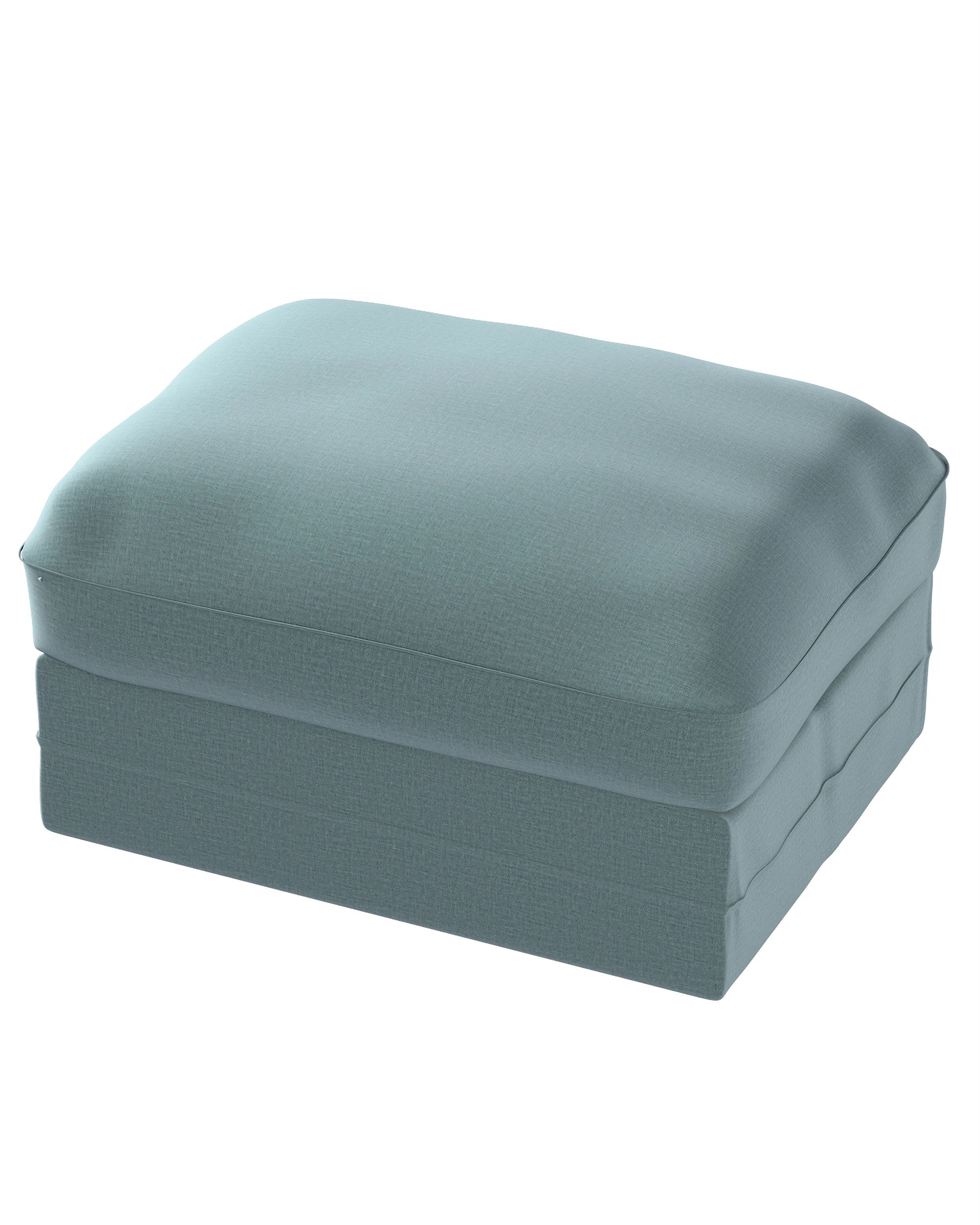 Bezug für Grönlid Hocker Farbe grün Stoff samt
