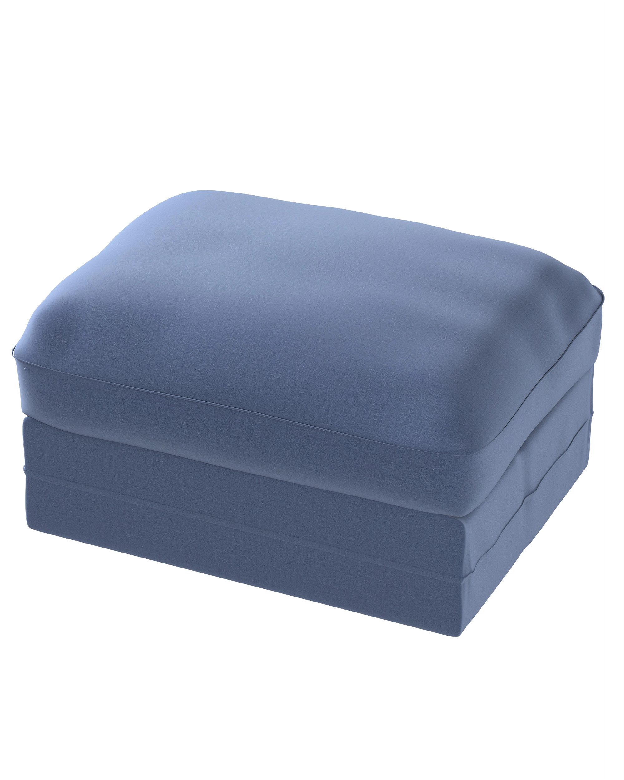 Bezug für Grönlid Hocker Farbe dunkelblau Stoff samt