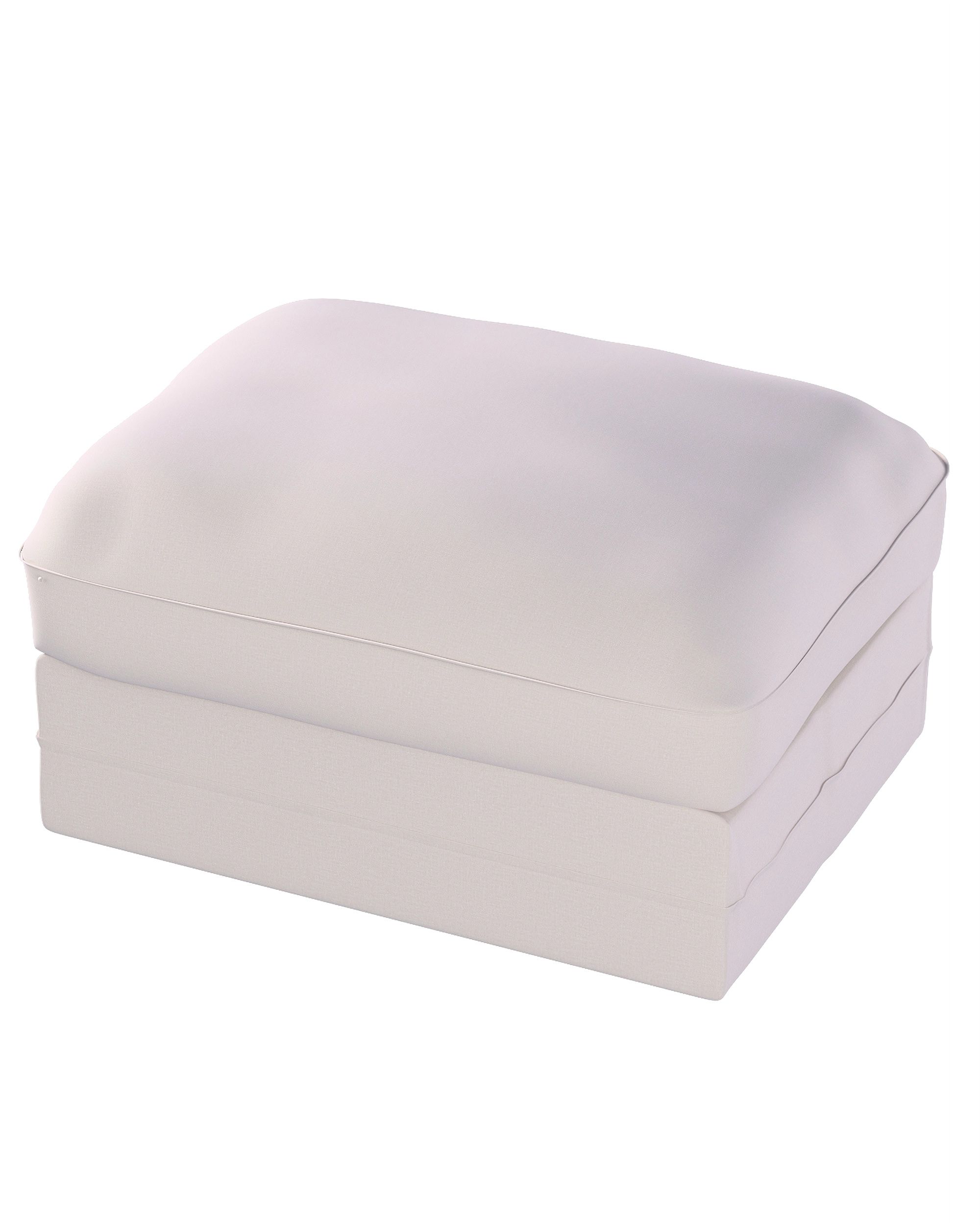 Bezug für Grönlid Hocker Farbe beige Stoff samt