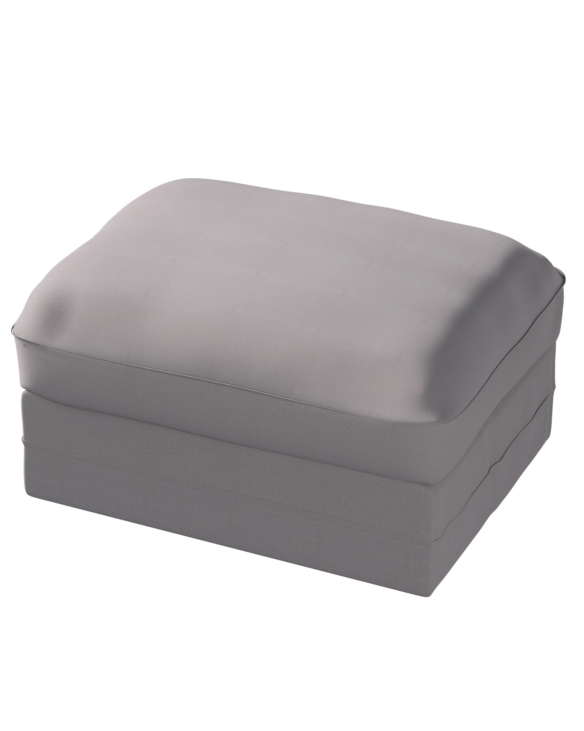 Bezug für Grönlid Hocker Farbe braun Stoff samt