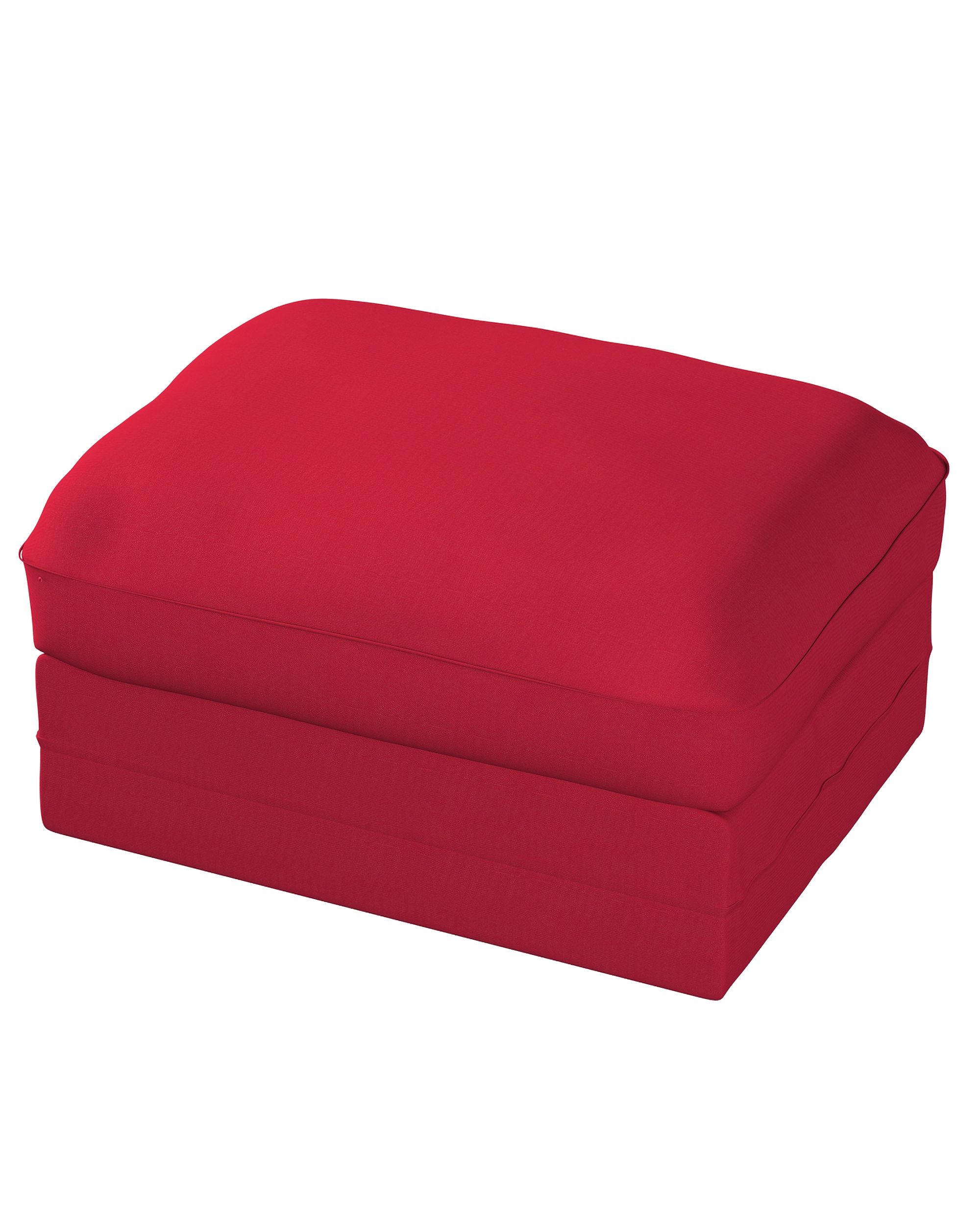 Bezug für Grönlid Hocker Farbe rot Stoff strukturiert