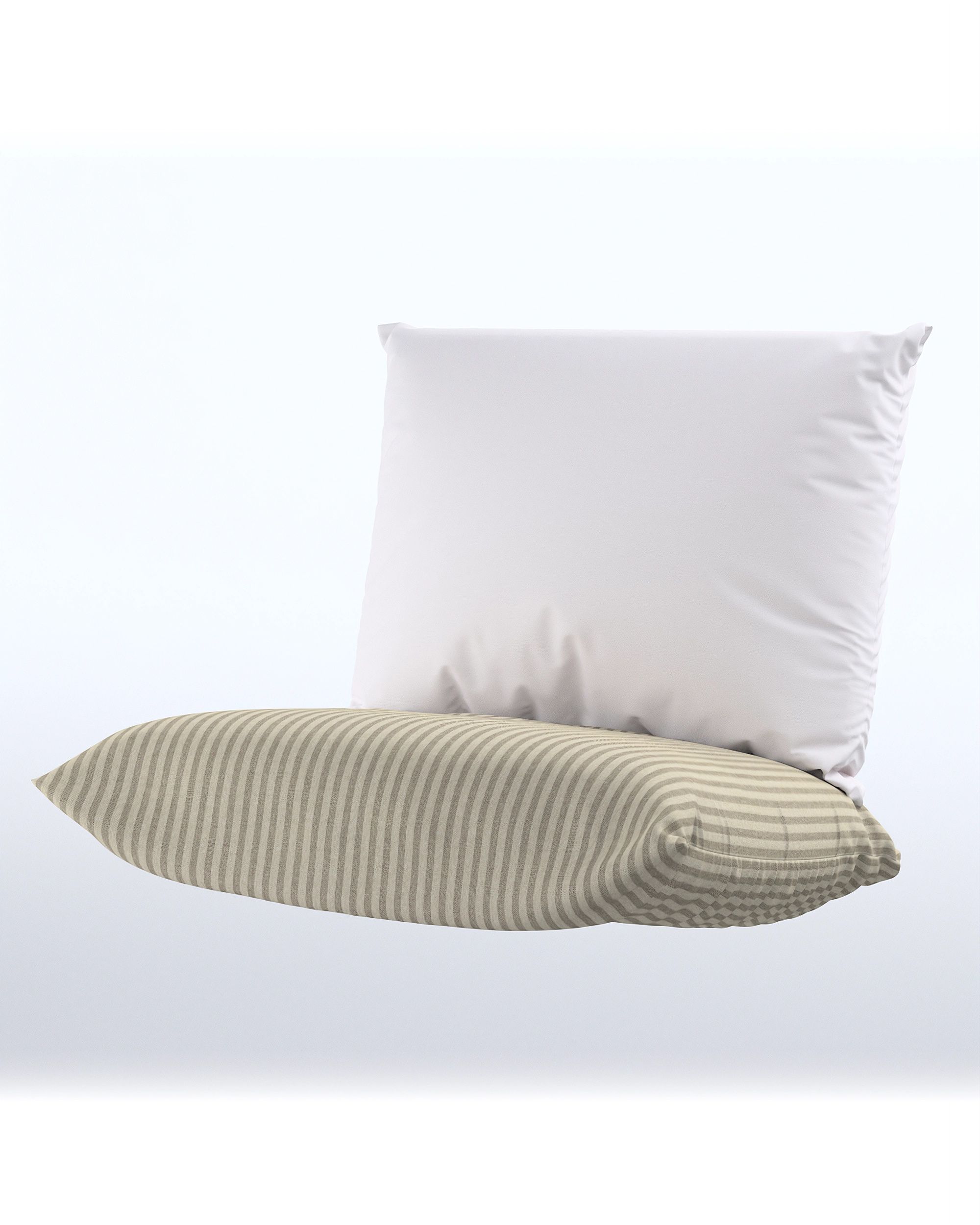 Bezug für Sitzkissen Havsten 87x82cm Farbe beige Stoff outdoor, strukturiert, gemustert