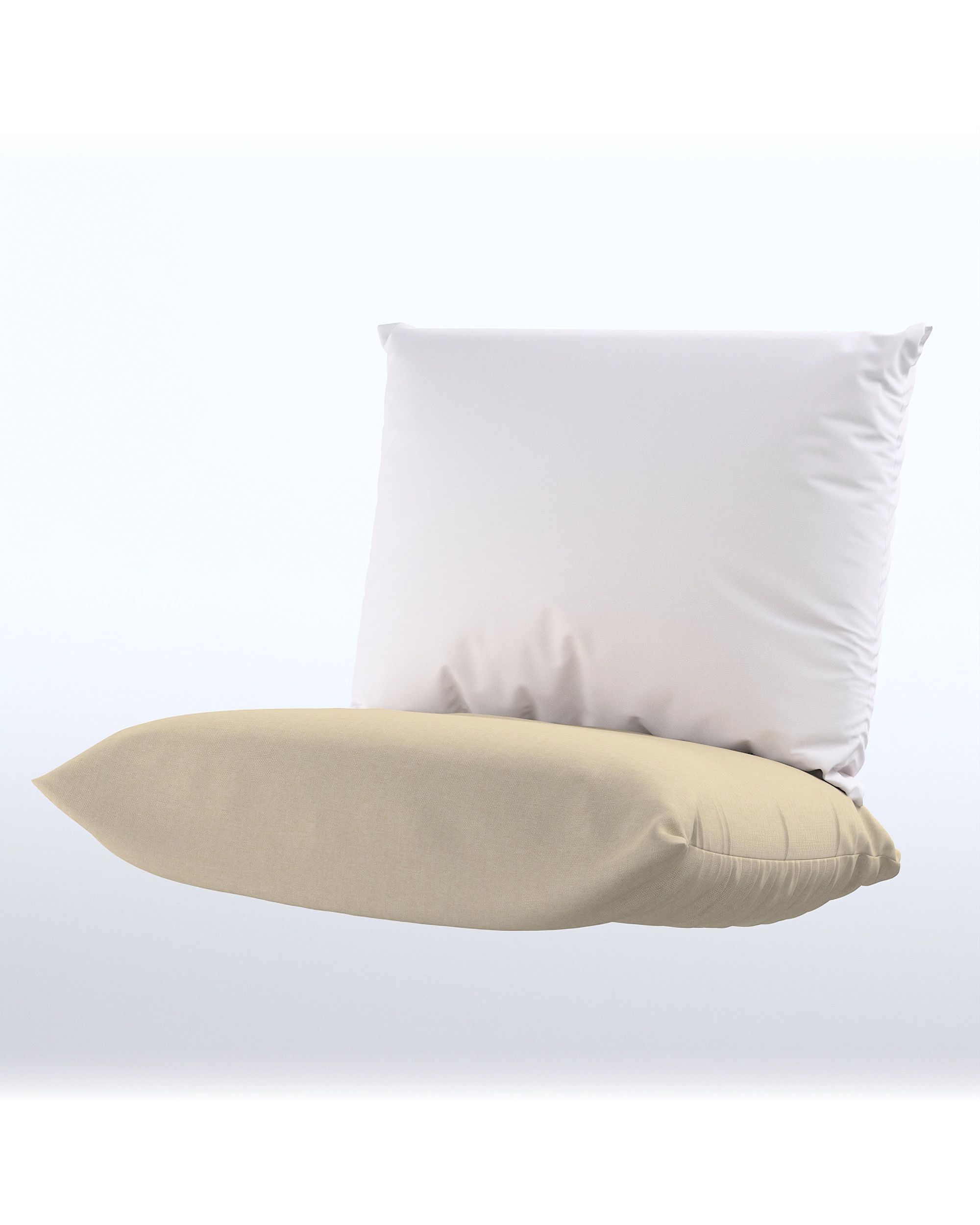 Bezug für Sitzkissen Havsten 87x82cm Farbe beige Stoff outdoor, strukturiert