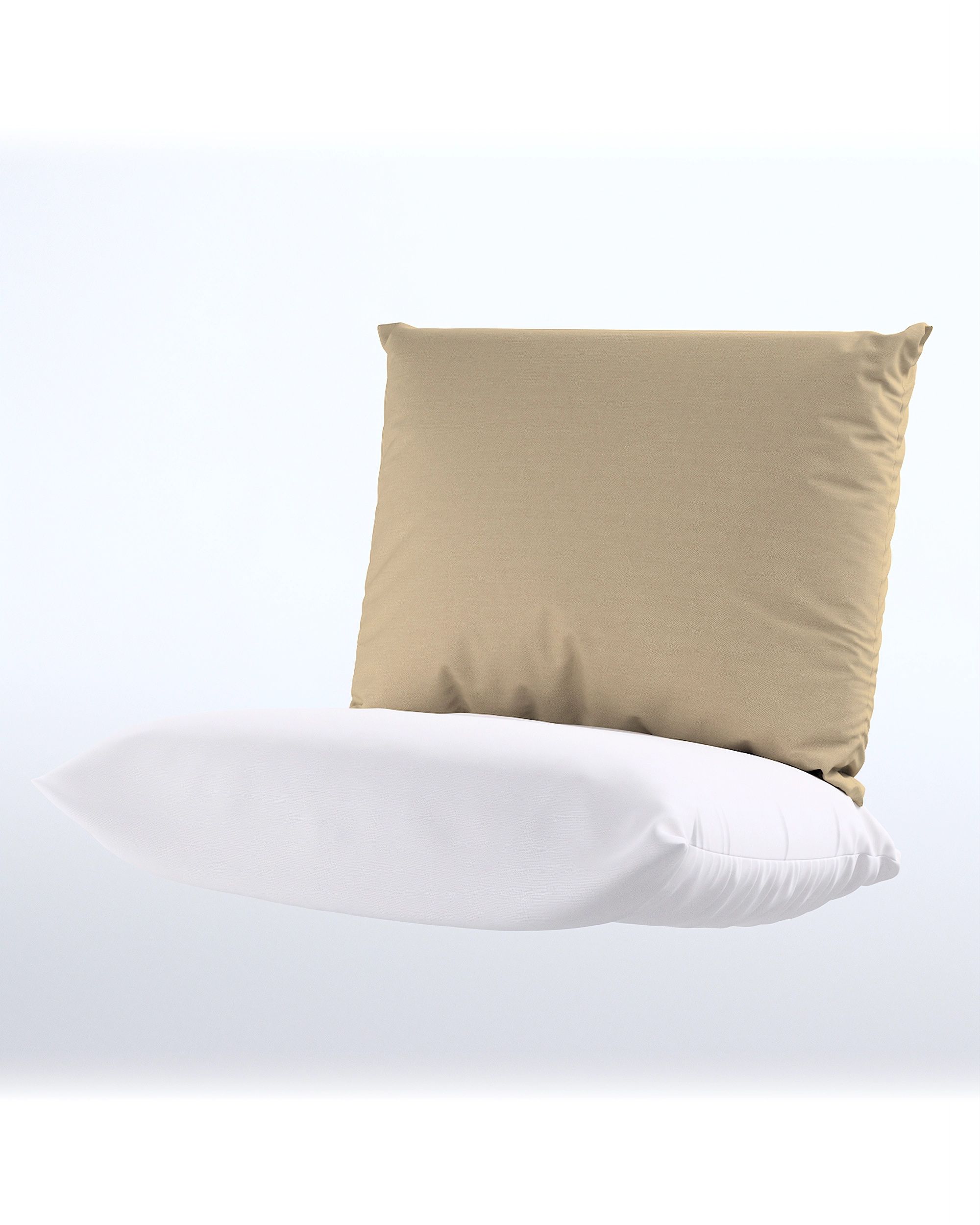Bezug für Rückenkissen Havsten 57x80cm Farbe beige Stoff outdoor, strukturiert
