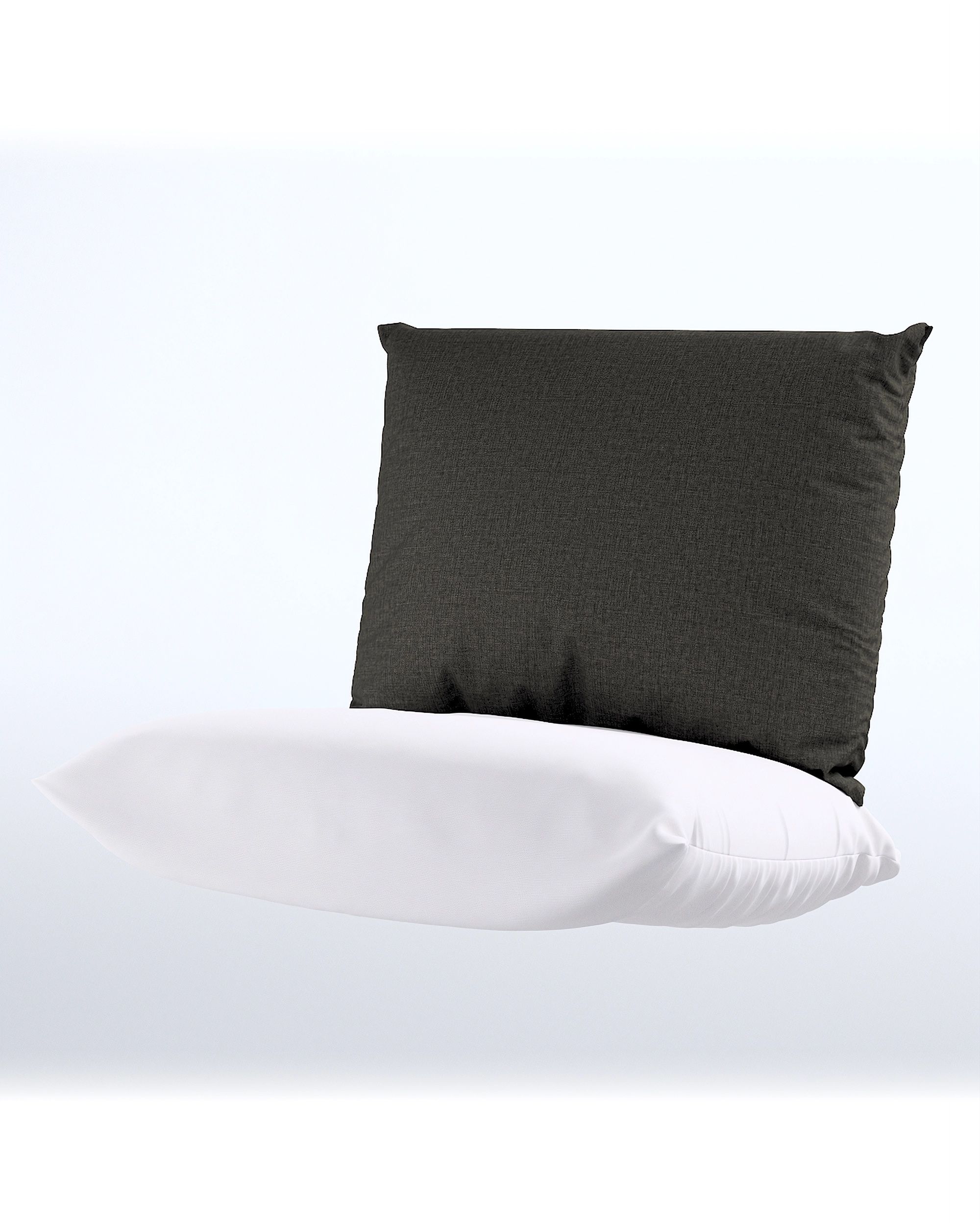 Bezug für Rückenkissen Havsten 57x80cm Farbe braun Stoff outdoor, strukturiert