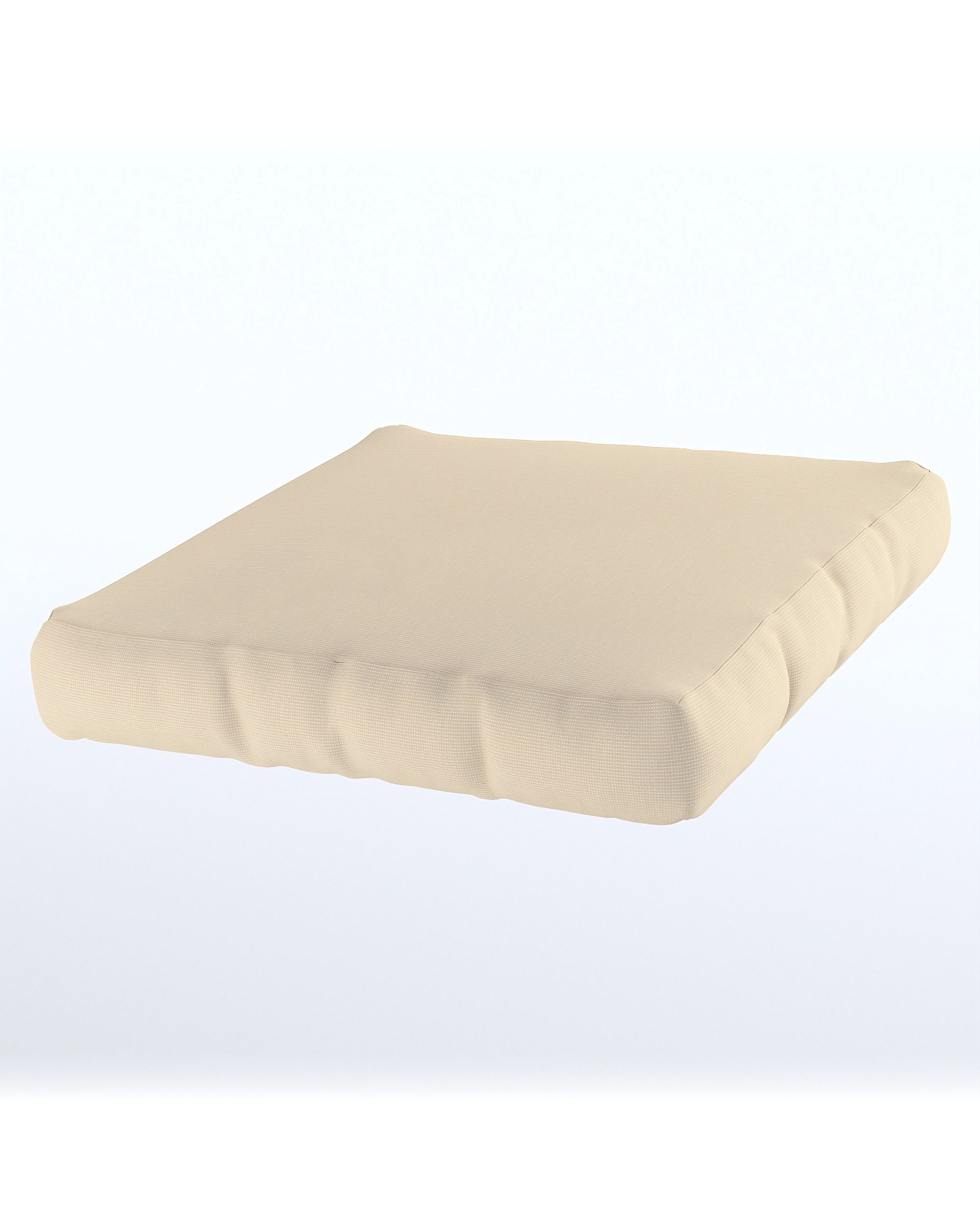 Bezug für Sitzkissen Duvholmen 62 x 62 cm (passend zu BONDHOLMEN, SOLLERÖN, NÄMMARÖ, SEGERÖN) (BONDHOLMEN, SOLLERÖN, NÄMMARÖ, SEGRON) Farbe beige Stoff outdoor, strukturiert
