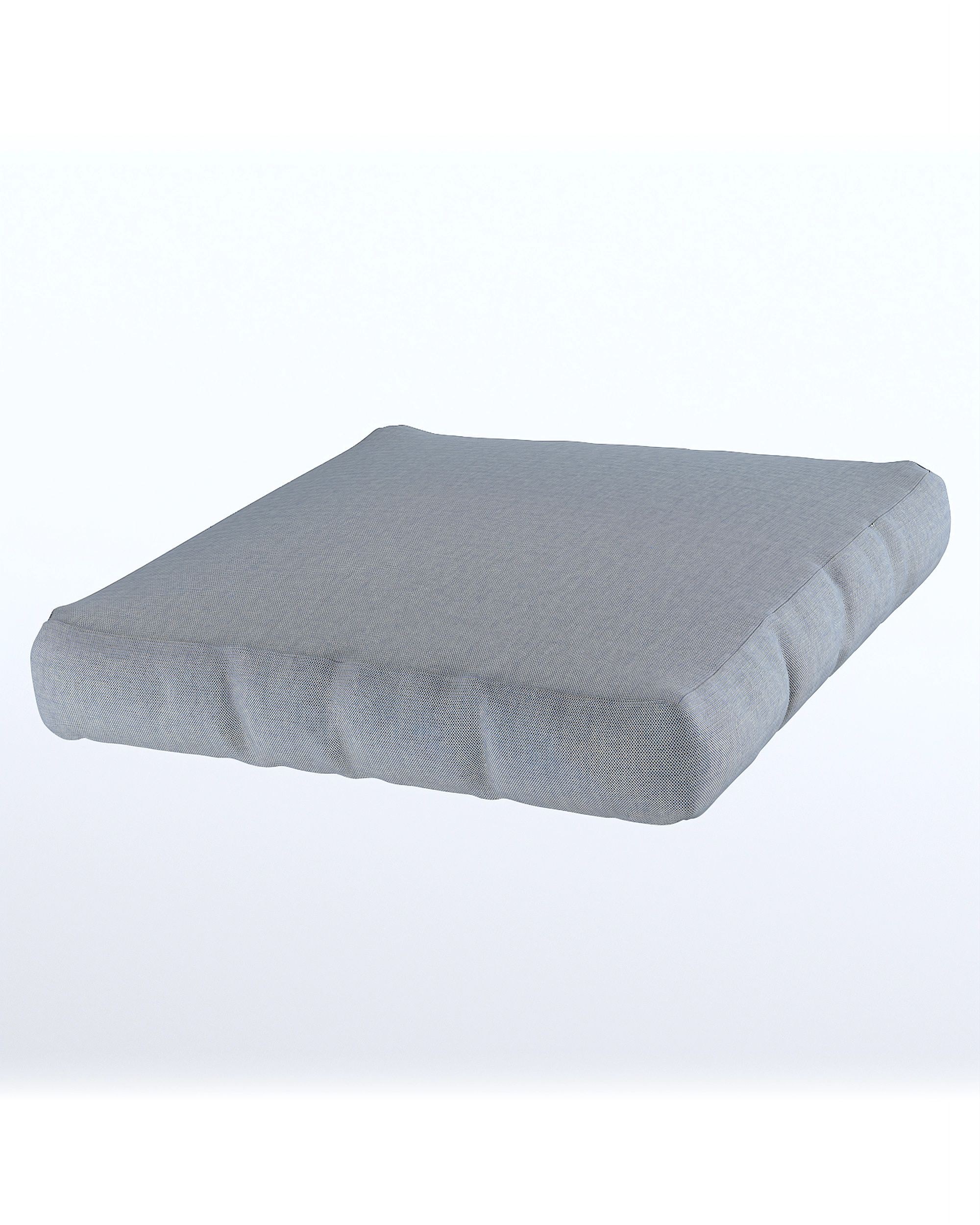 Bezug für Sitzkissen Duvholmen 62 x 62 cm (passend zu BONDHOLMEN, SOLLERÖN, NÄMMARÖ, SEGERÖN) (BONDHOLMEN, SOLLERÖN, NÄMMARÖ, SEGRON) Farbe schwarz Stoff outdoor, strukturiert