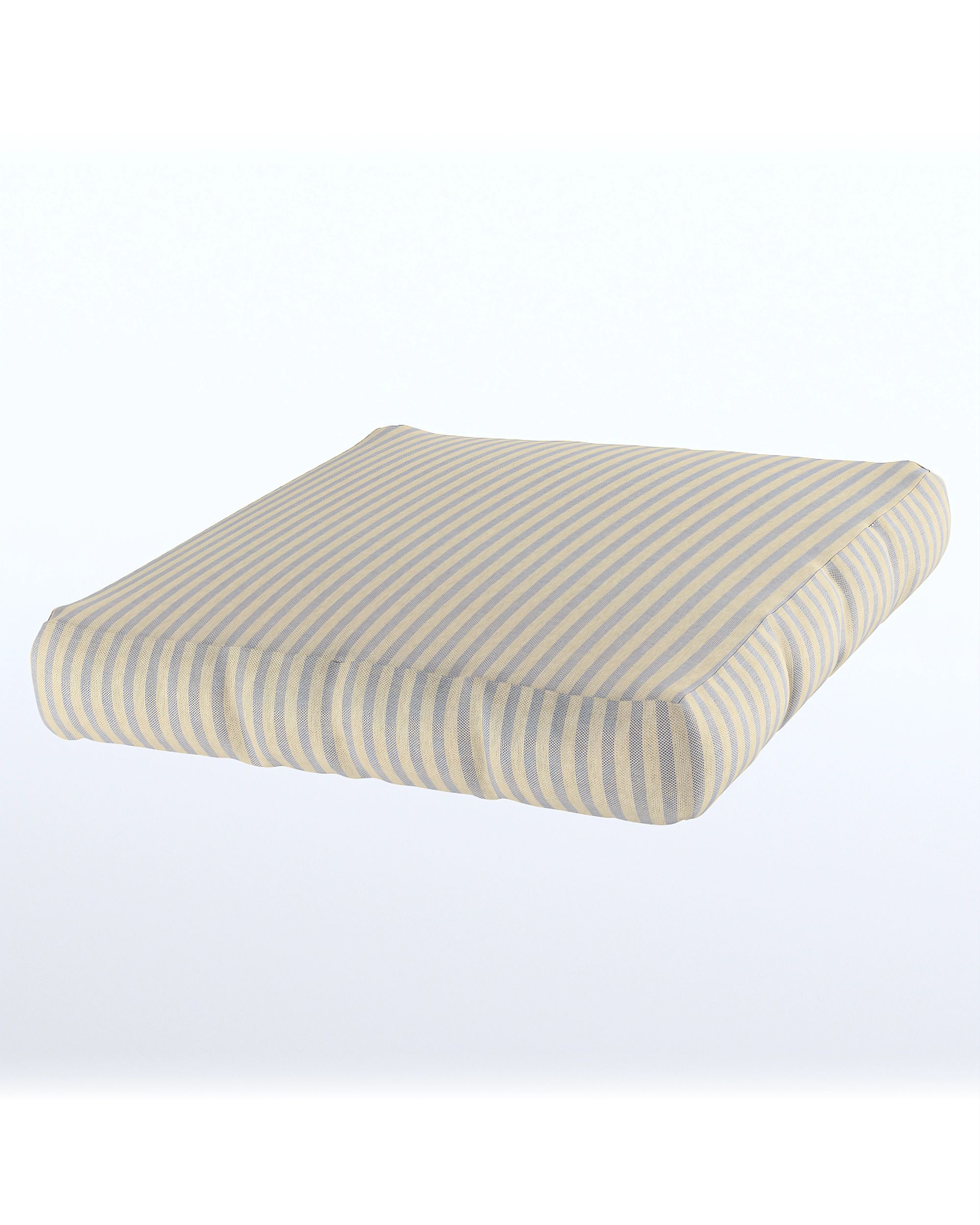 Bezug für Sitzkissen Duvholmen 62 x 62 cm (passend zu BONDHOLMEN, SOLLERÖN, NÄMMARÖ, SEGERÖN) (BONDHOLMEN, SOLLERÖN, NÄMMARÖ, SEGRON) Farbe beige Stoff outdoor, strukturiert, gemustert