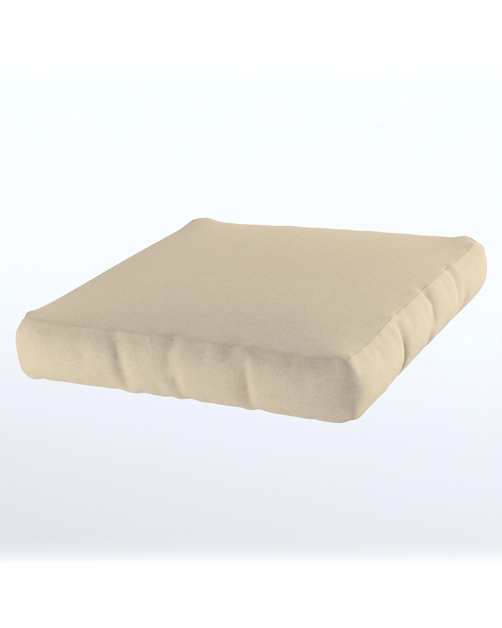 Bezug für Sitzkissen Duvholmen 62 x 62 cm (passend zu BONDHOLMEN, SOLLERÖN, NÄMMARÖ, SEGERÖN) (BONDHOLMEN, SOLLERÖN, NÄMMARÖ, SEGRON) Farbe beige Stoff outdoor, strukturiert