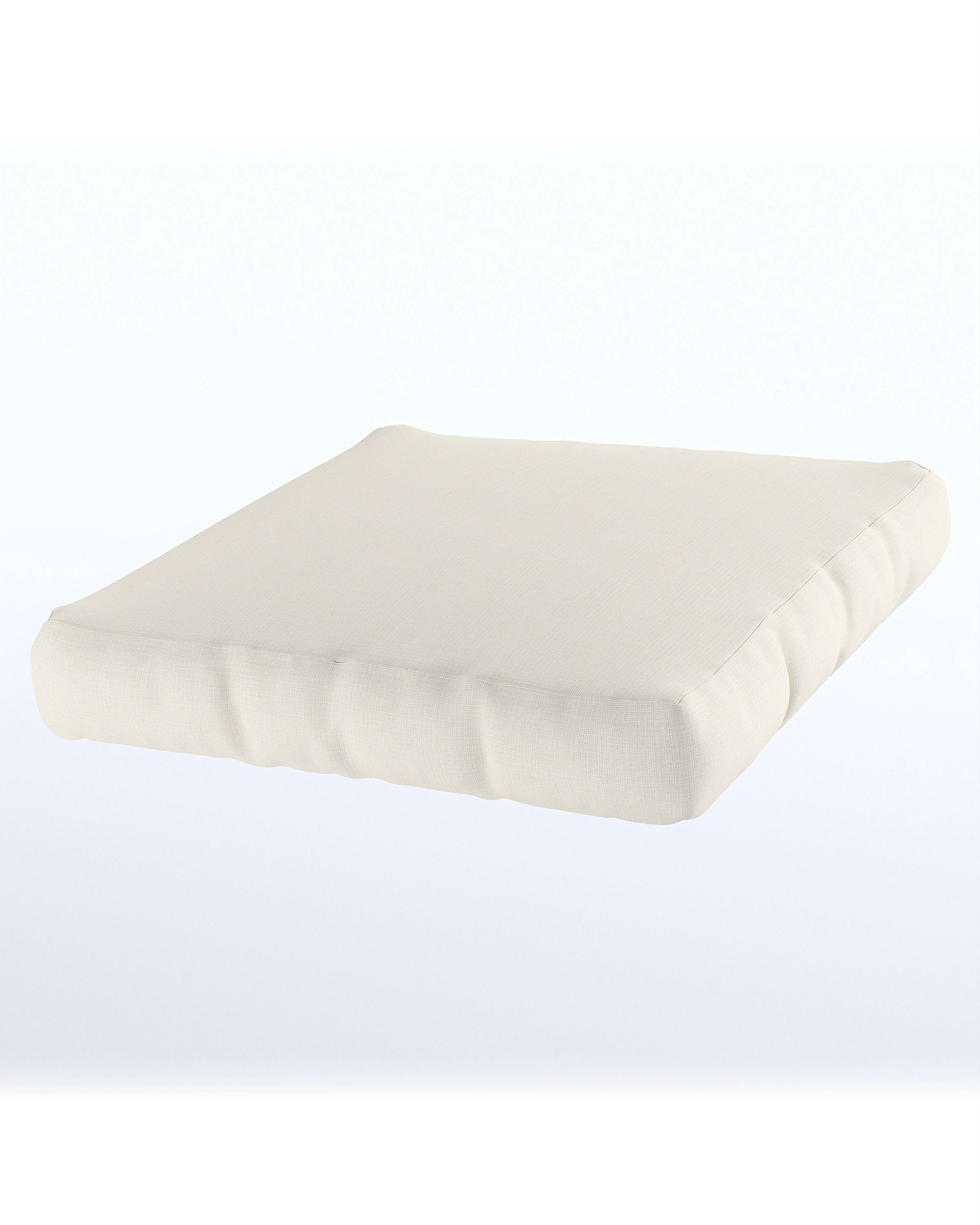 Bezug für Sitzkissen Duvholmen 62 x 62 cm (passend zu BONDHOLMEN, SOLLERÖN, NÄMMARÖ, SEGERÖN) (BONDHOLMEN, SOLLERÖN, NÄMMARÖ, SEGRON) Farbe creme Stoff outdoor, strukturiert
