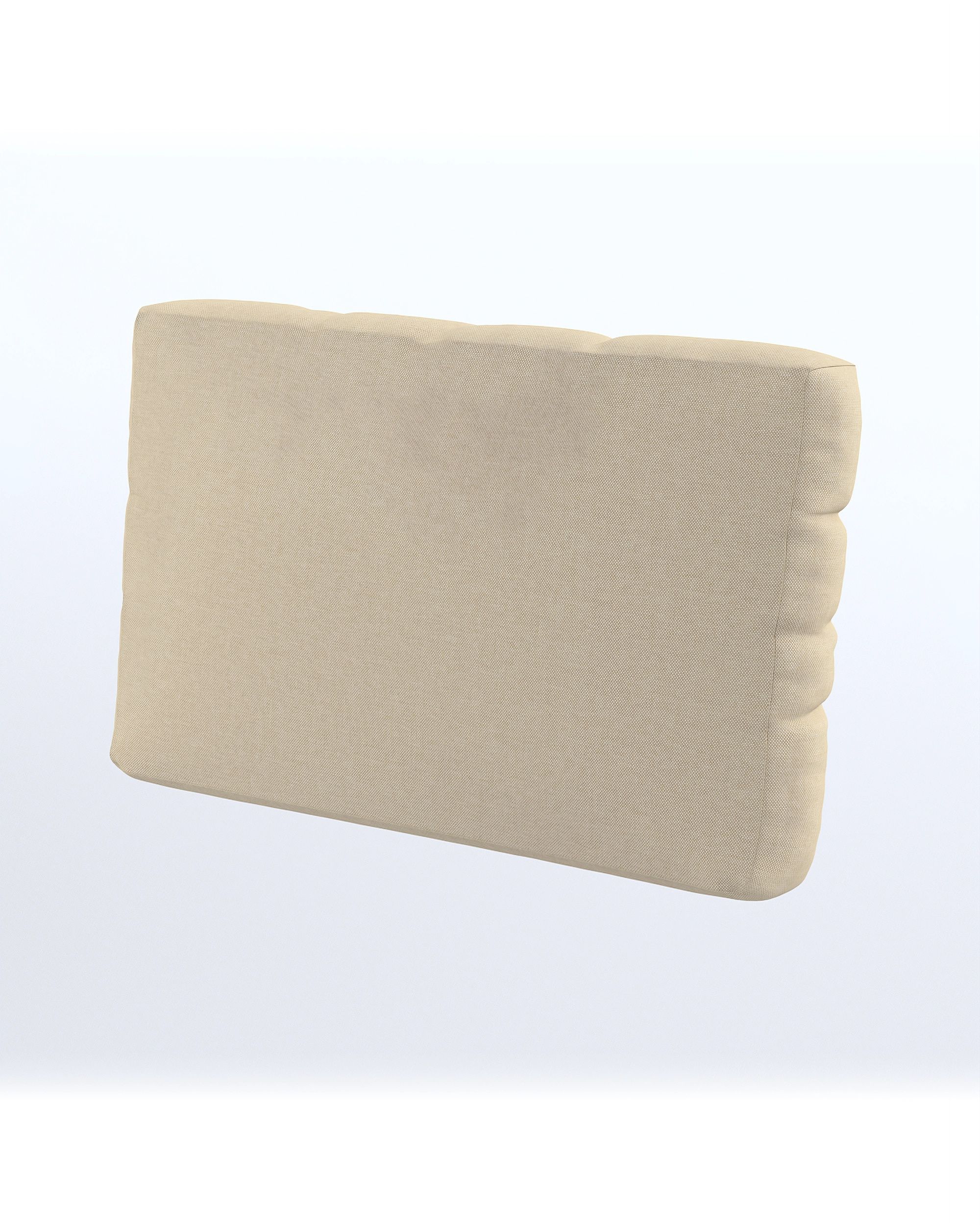 Bezug für Rückenkissen Duvholmen 62 x 44 cm (passend zu BONDHOLMEN, SOLLERÖN, NÄMMARÖ, SEGERÖN) Farbe beige Stoff outdoor, strukturiert