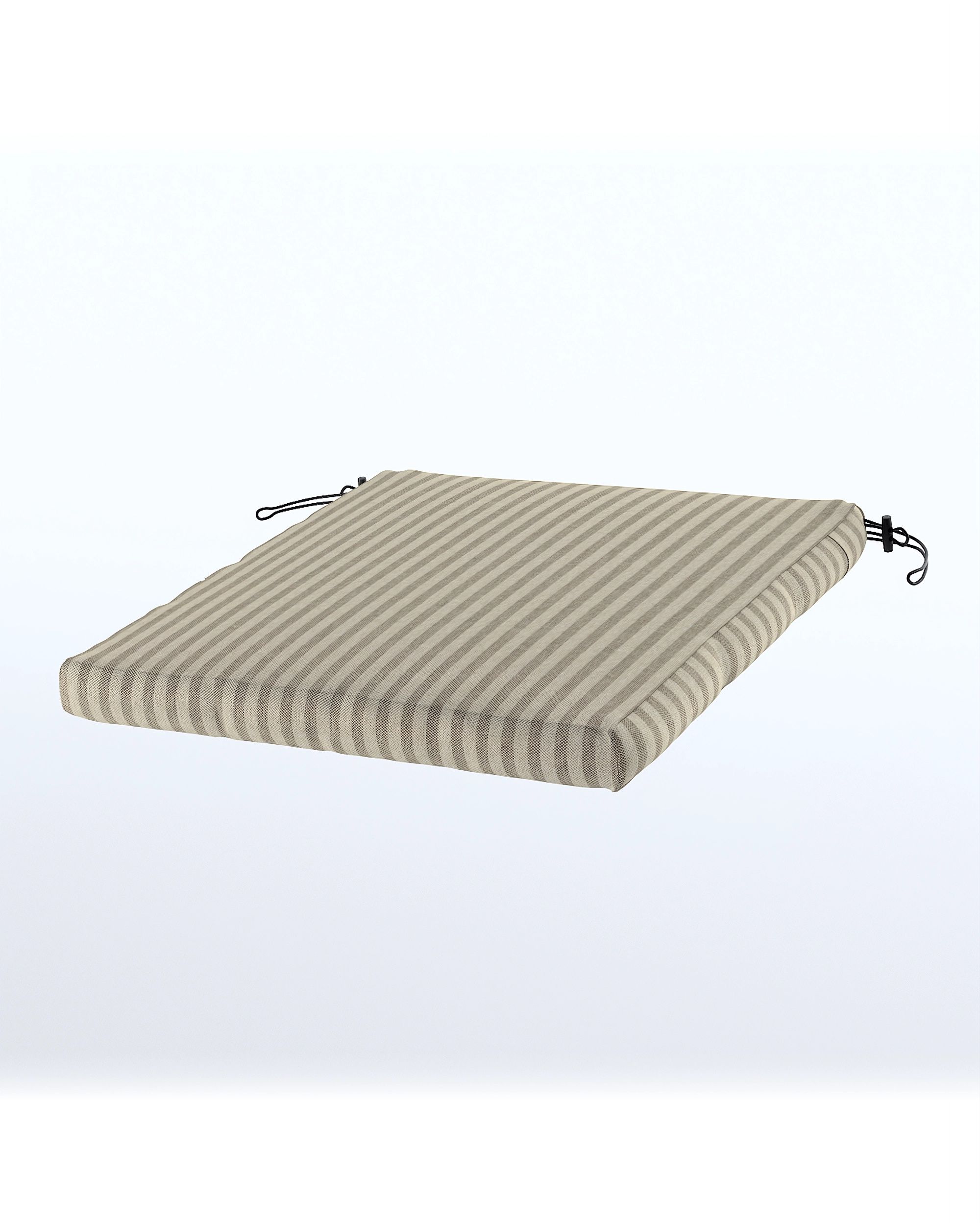 Bezug für Sitzkissen Duvholmen 44 x 44 cm (passend zu SEGERÖN, LÄCKÖ, FALHOLMEN) Farbe beige Stoff outdoor, strukturiert, gemustert