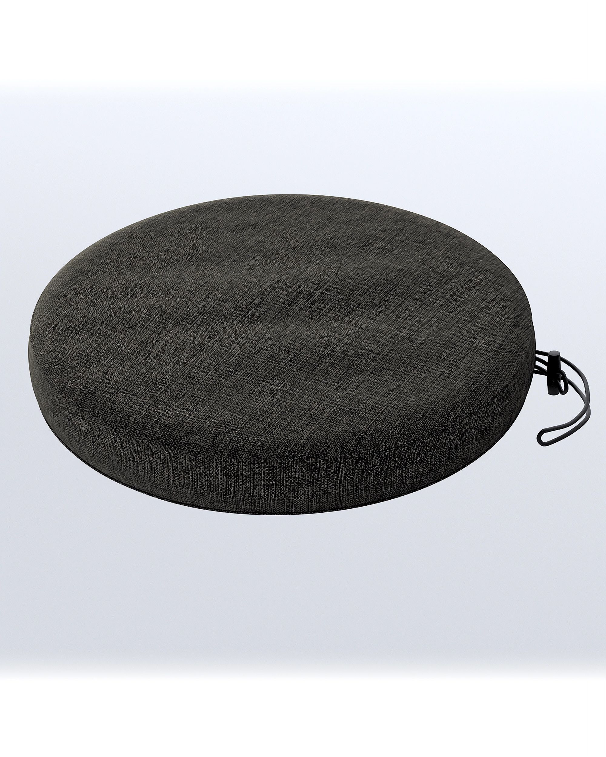 Bezug für Sitzkissen Duvholmen ⌀35 cm (passend zu SJÄLLAND, LÄCKÖ, NÄMMARÖ, ASKHOLMEN, TÄRNÖ) Farbe braun Stoff outdoor, strukturiert