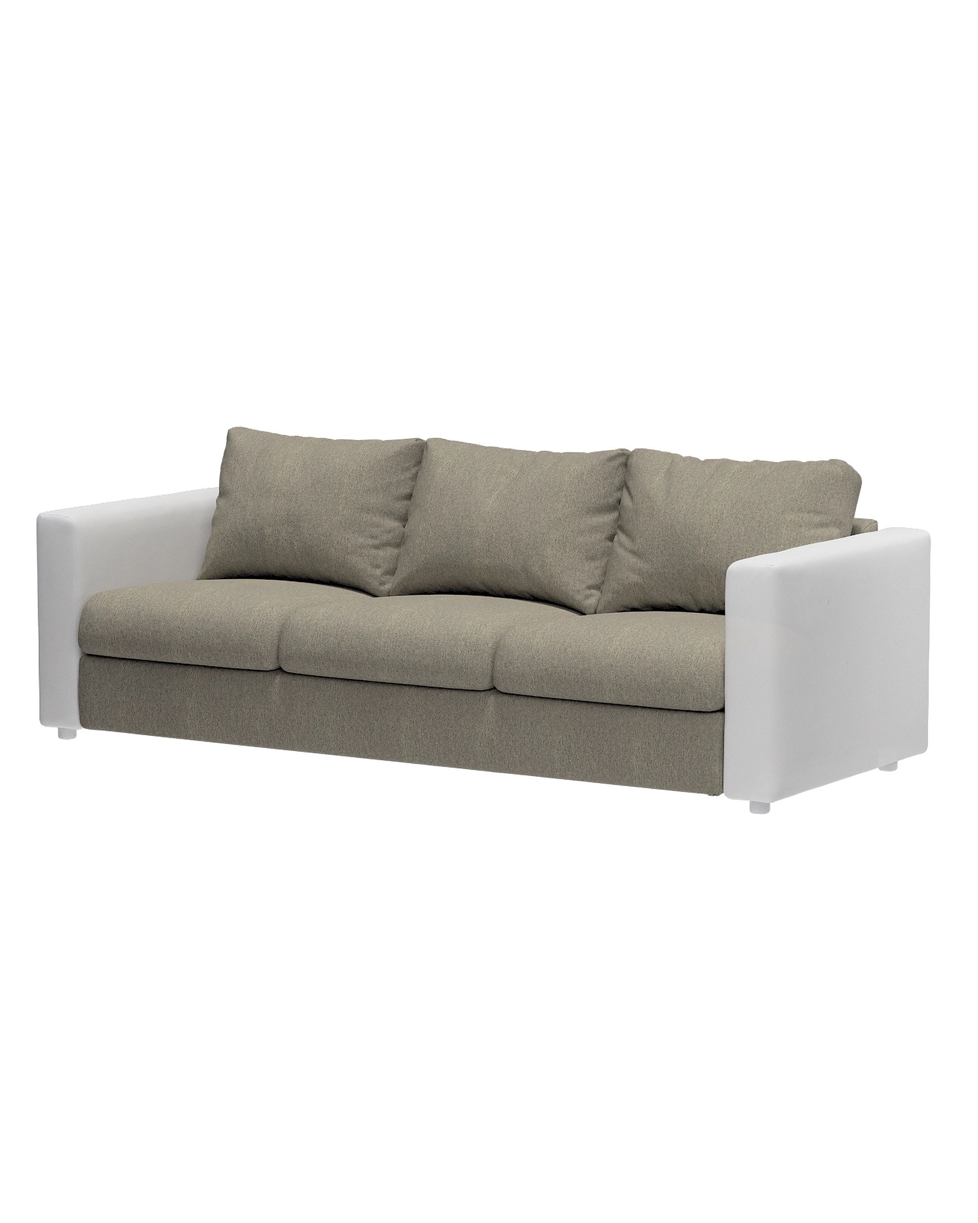 Bezug für nicht ausziehbare Vimle Sitzelement 3 Farbe beige Stoff strukturiert