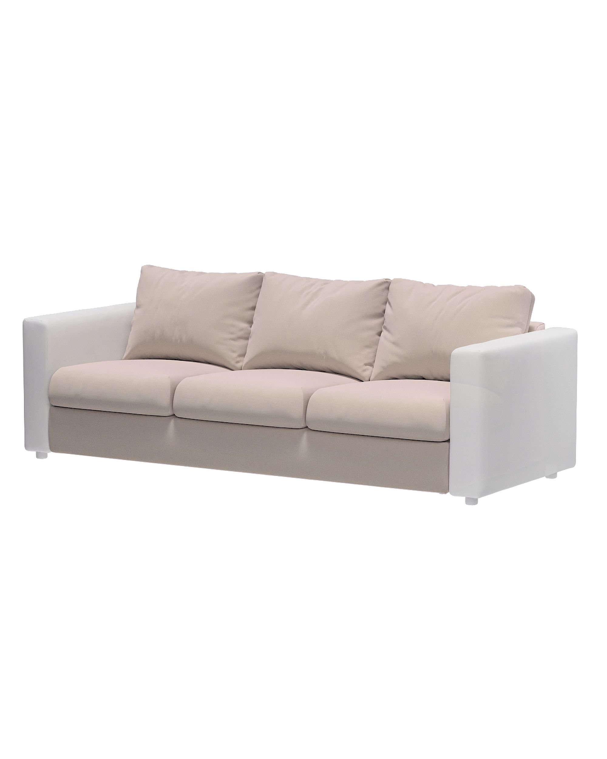 Bezug für nicht ausziehbare Vimle Sitzelement 3 Farbe beige Stoff samt