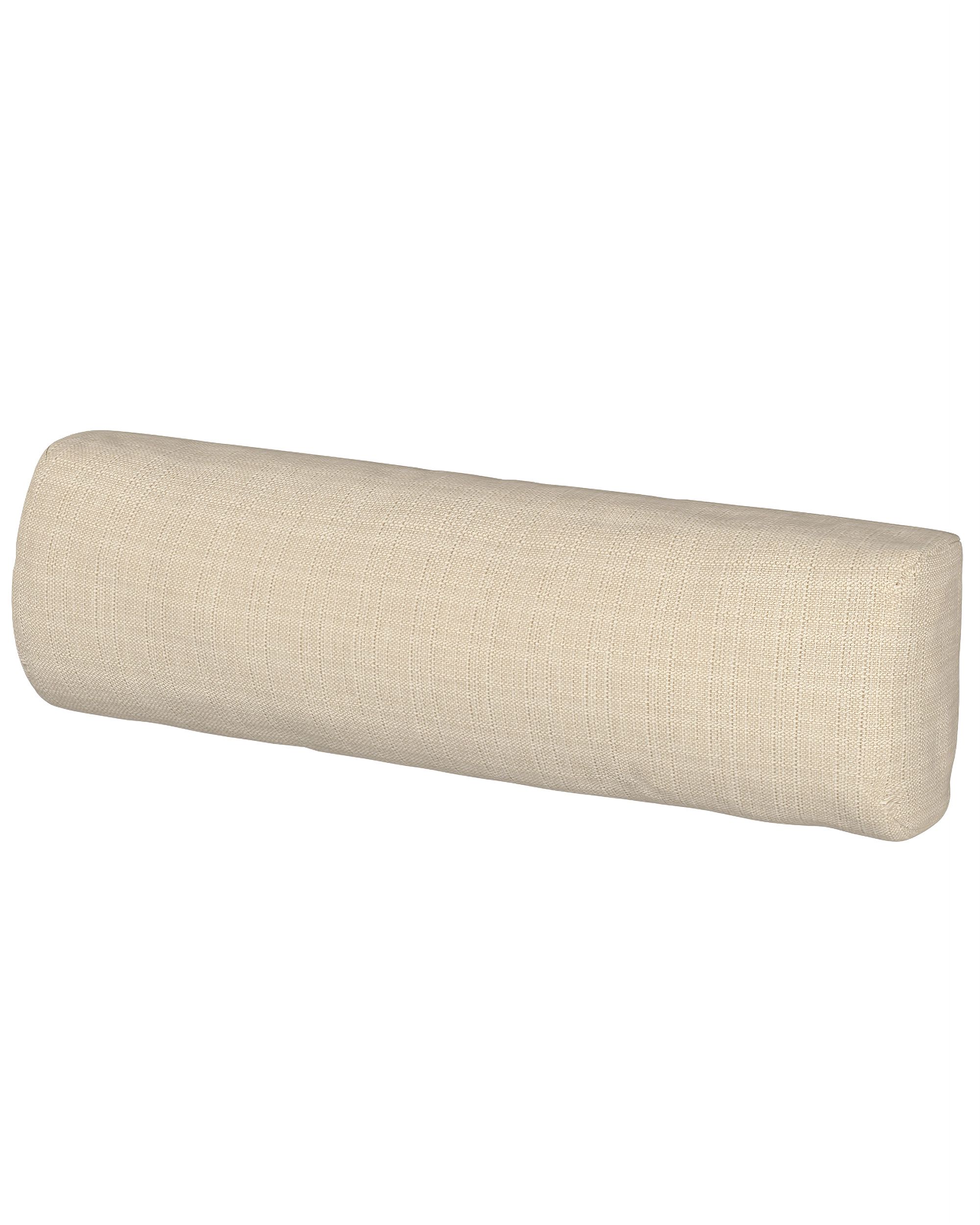 Bezug für Vimle Nackenkissen Farbe beige Stoff strukturiert