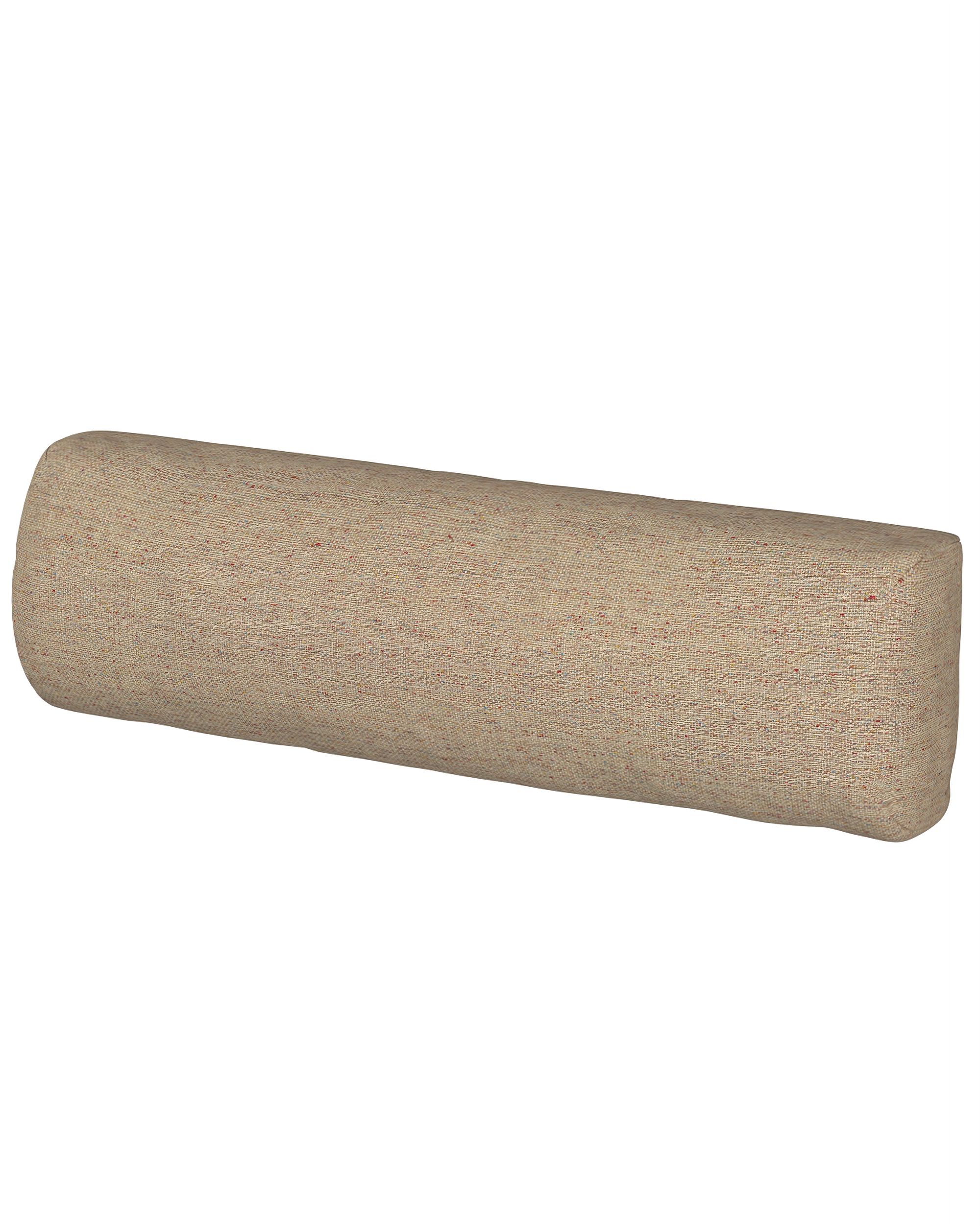Bezug für Vimle Nackenkissen Farbe beige Stoff strukturiert