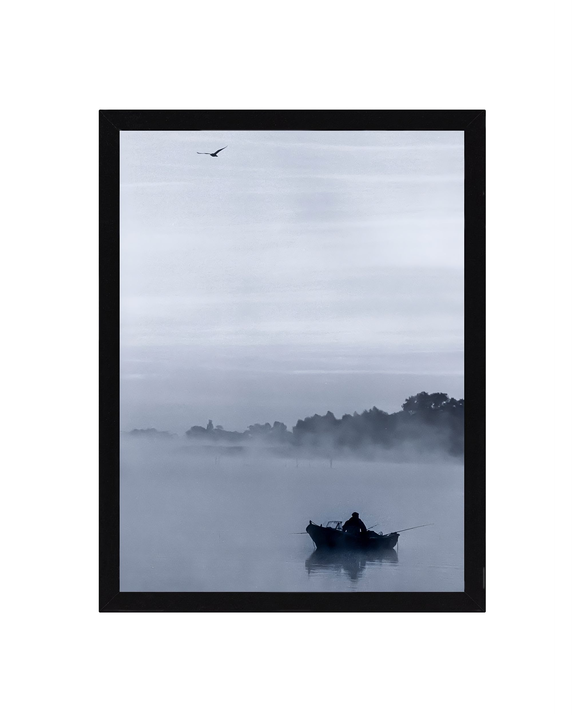 Wandbild Foggy Lake I 30x40cm