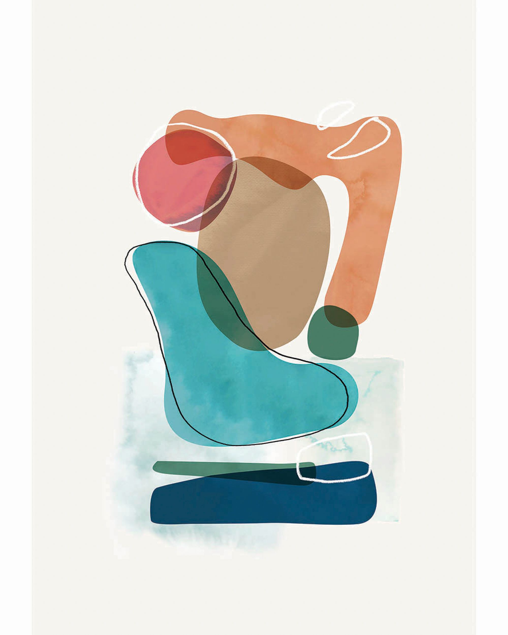 Leinwandbild Abstract Art I