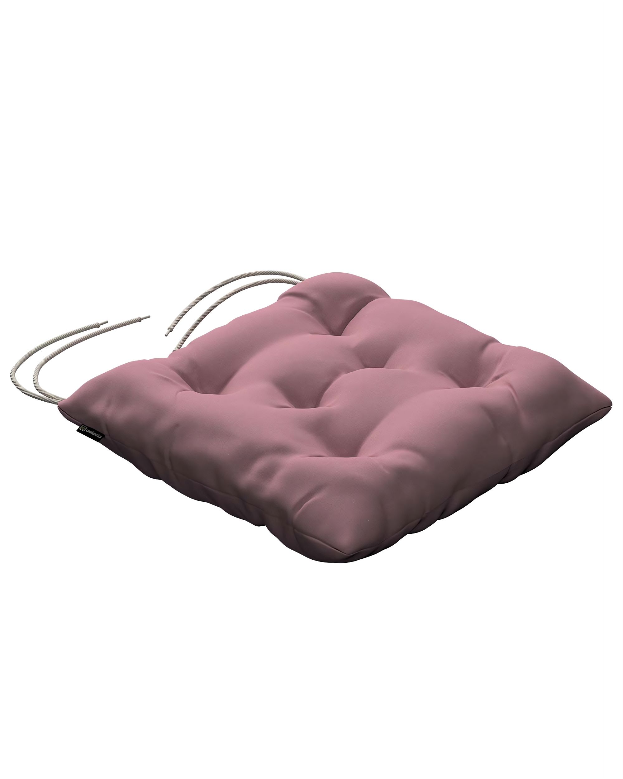 Stuhlkissen Thomas mit Bindeschnur Farbe rosa