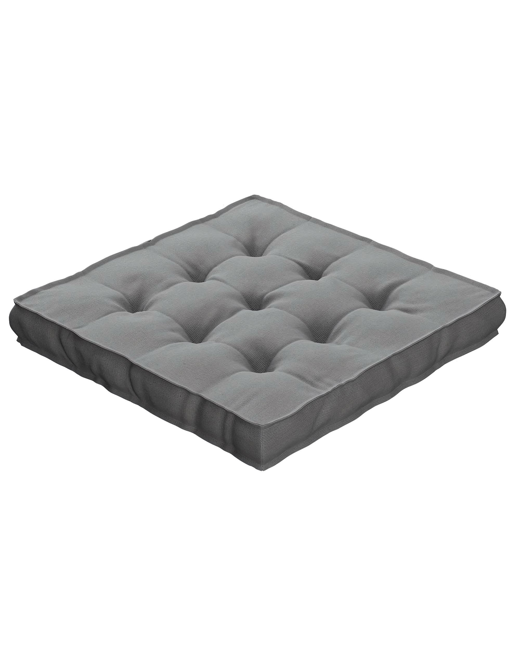 Sitzkissen Jacob mit Handgriff Farbe grau