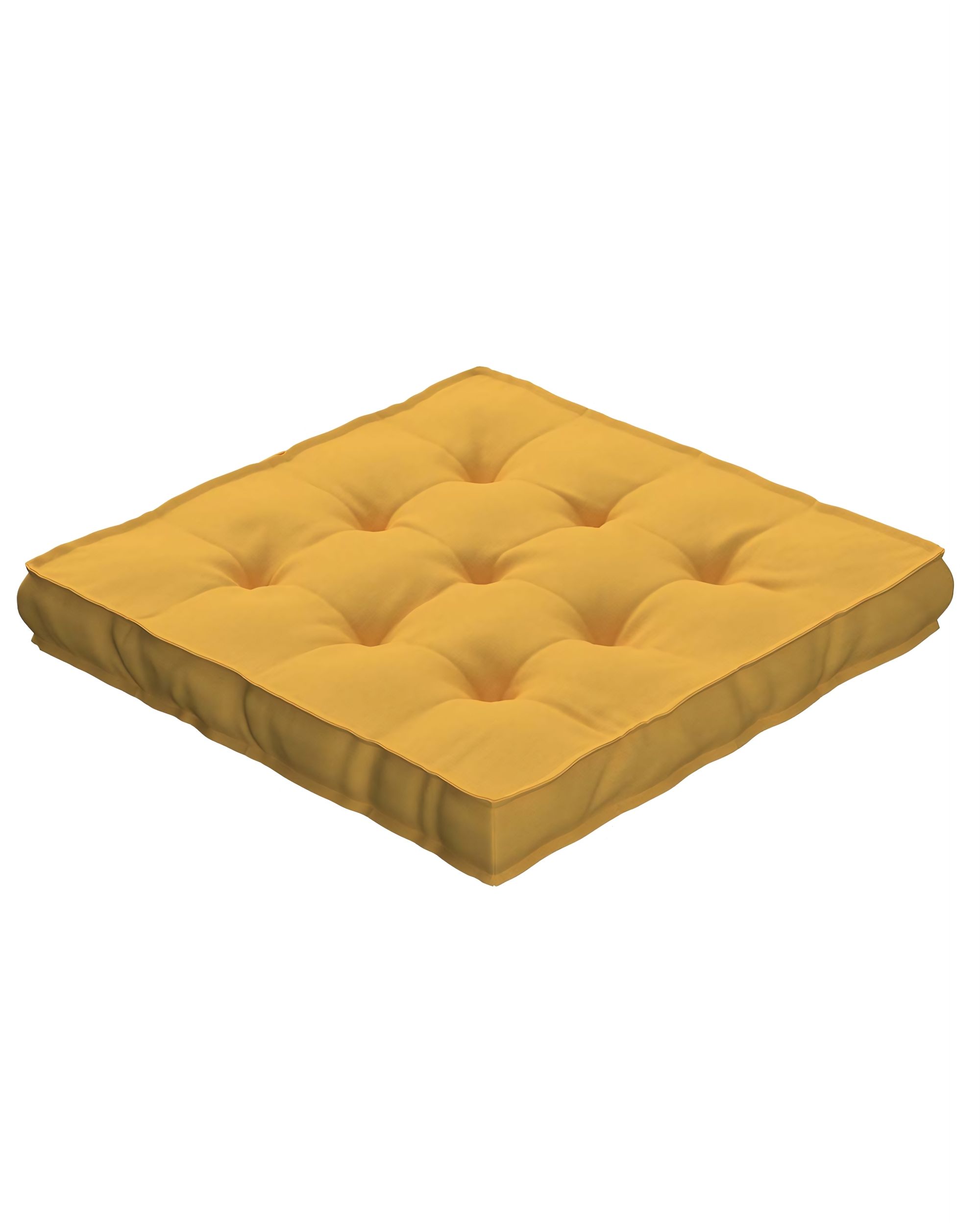 Sitzkissen Jacob mit Handgriff Farbe gelb