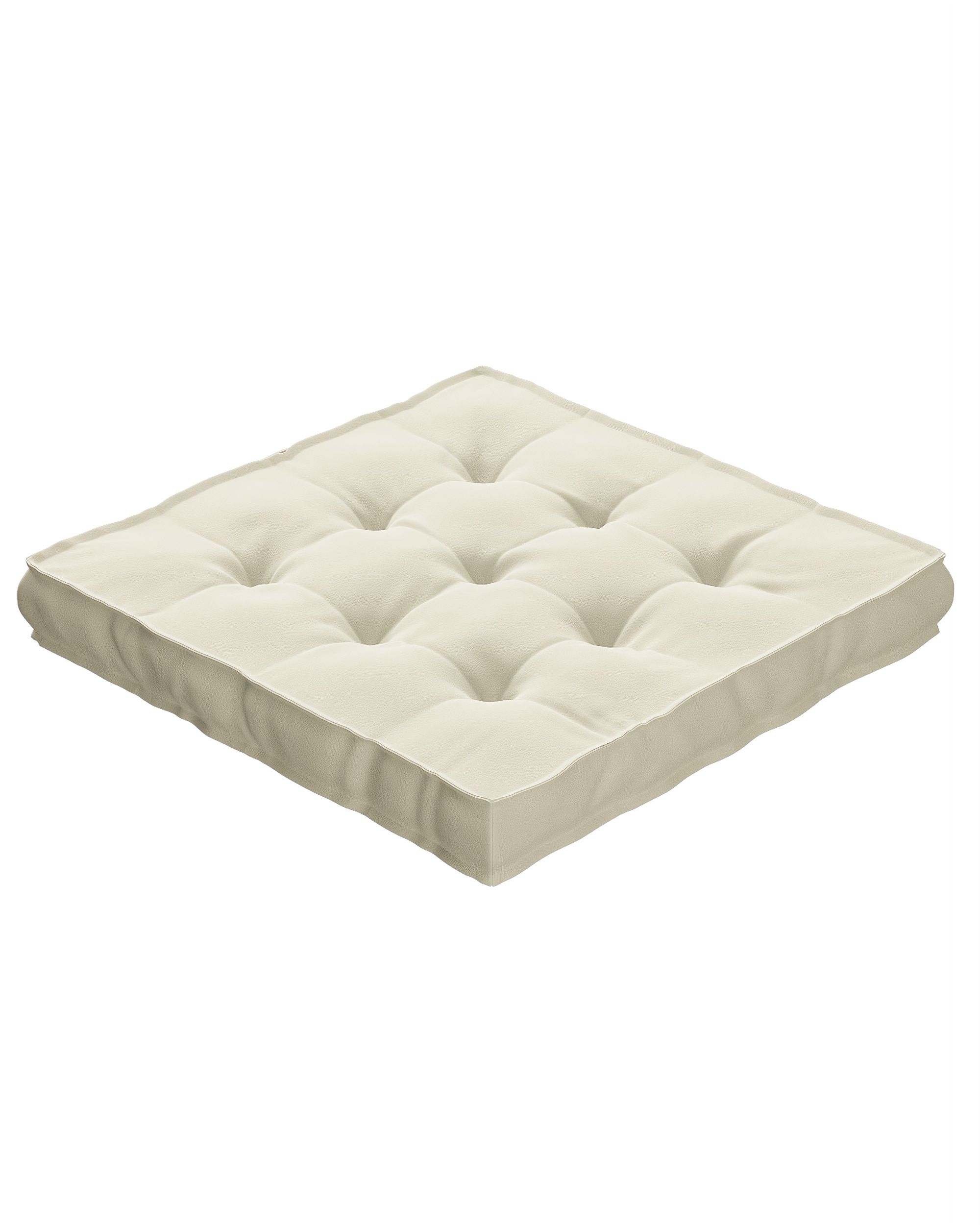 Sitzkissen Jacob mit Handgriff Farbe creme