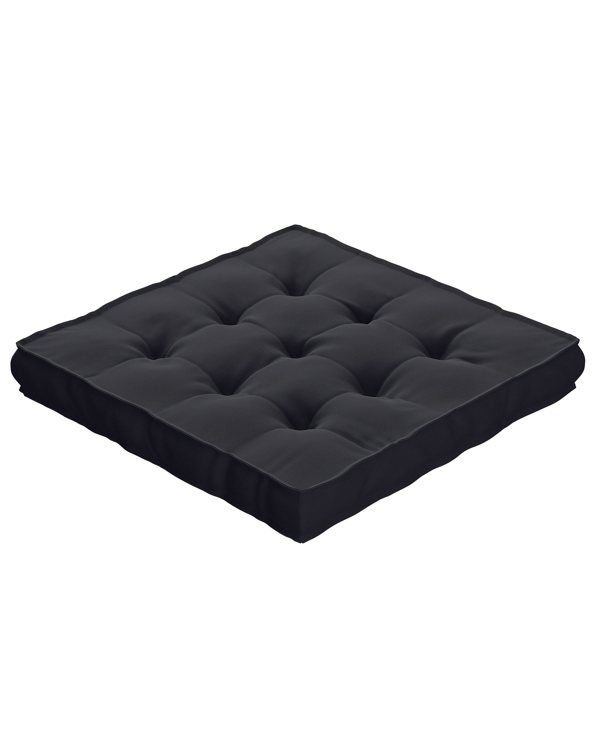 Sitzkissen Jacob mit Handgriff Farbe schwarz
