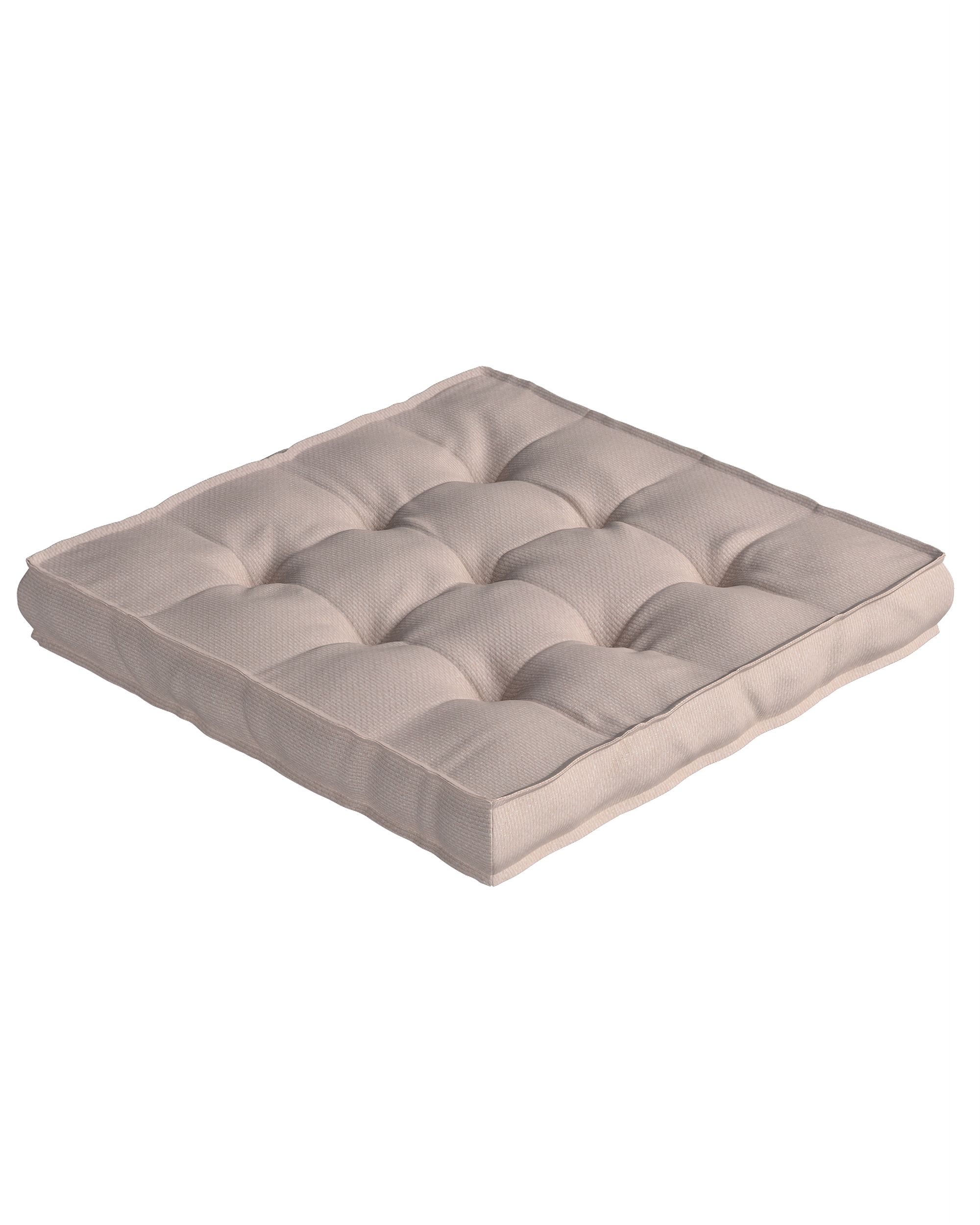 Sitzkissen Jacob mit Handgriff Farbe rosa Stoff strukturiert