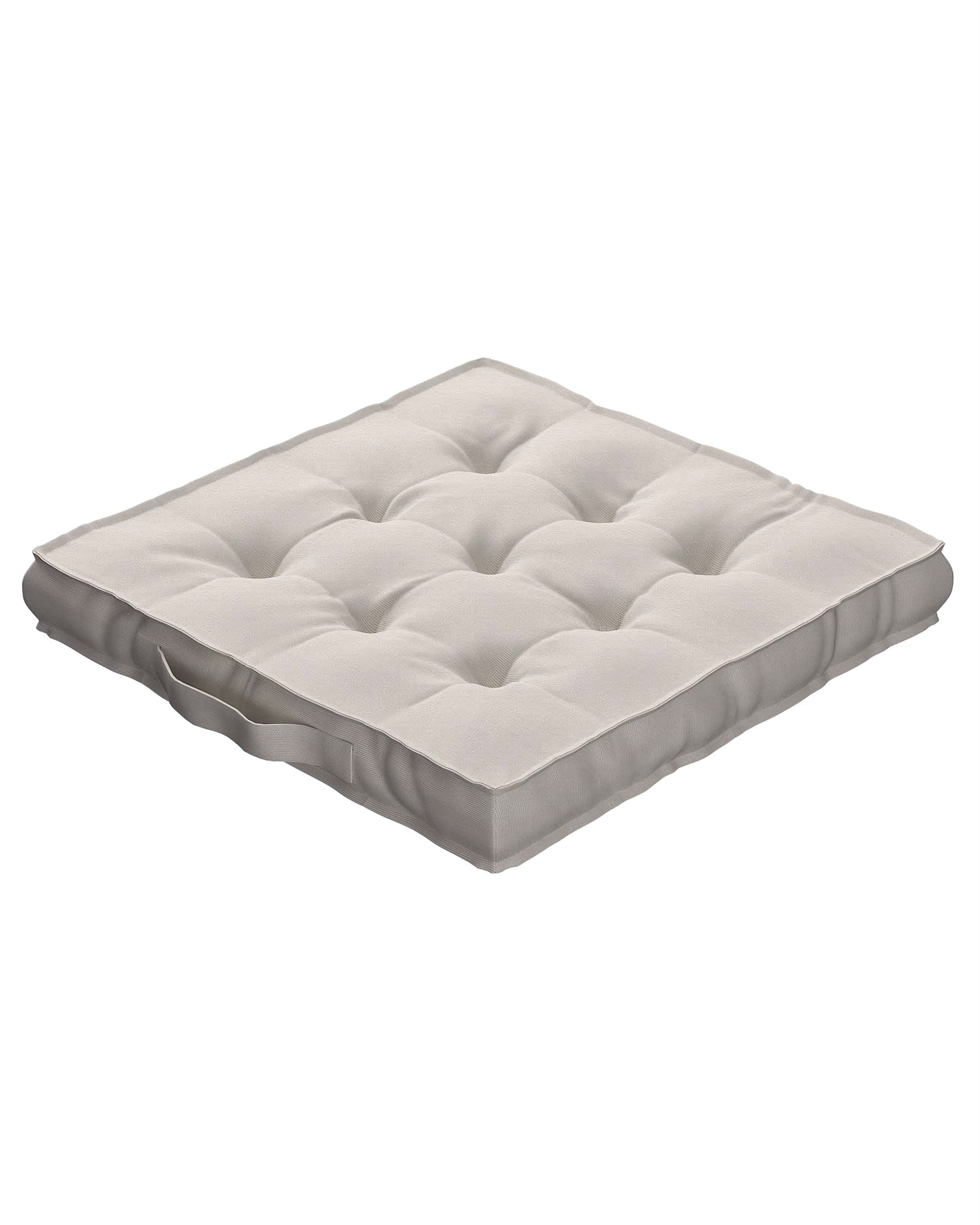 Sitzkissen Jacob mit Handgriff Farbe grau