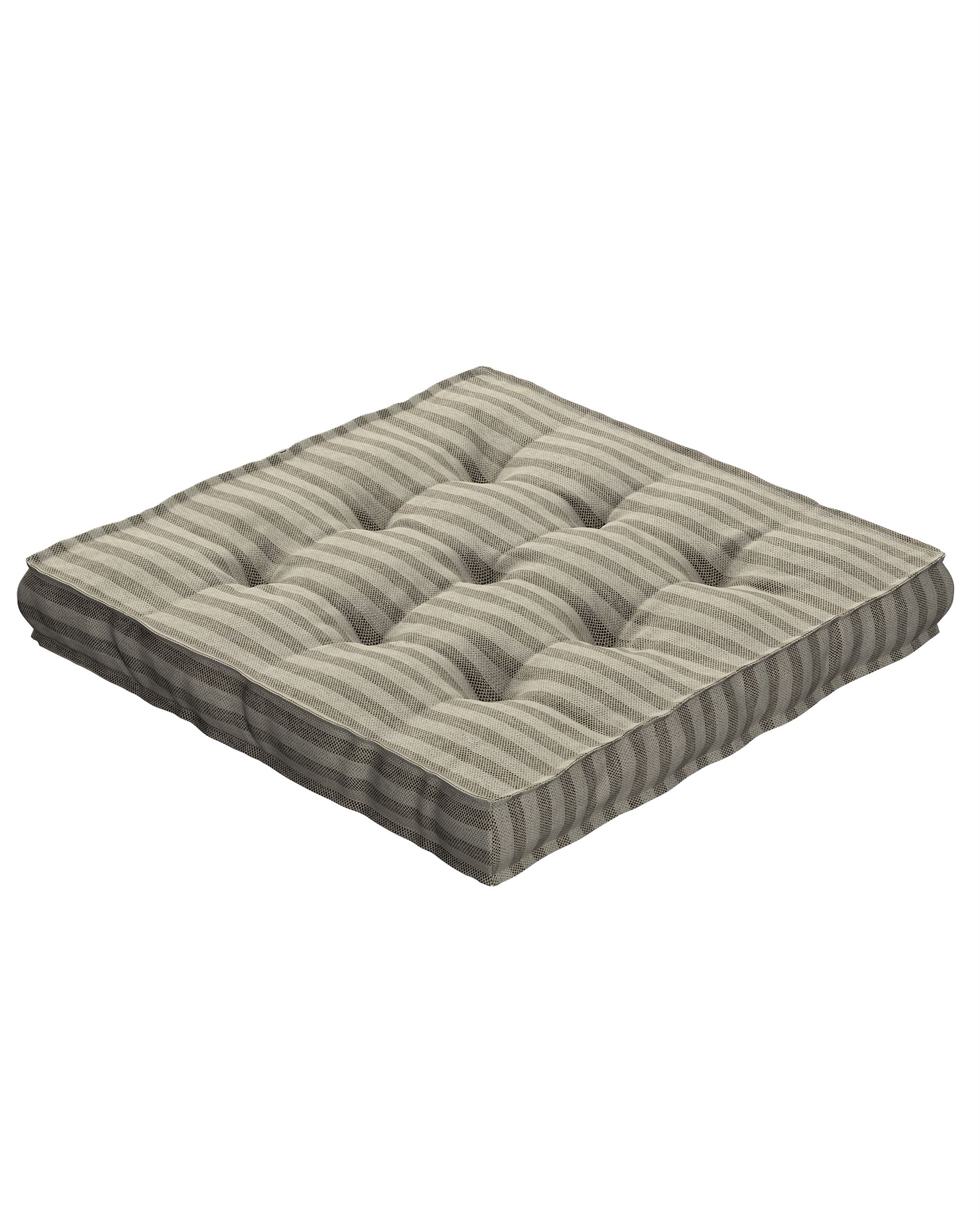 Sitzkissen Jacob mit Handgriff Farbe beige Stoff outdoor, strukturiert, gemustert (hover)