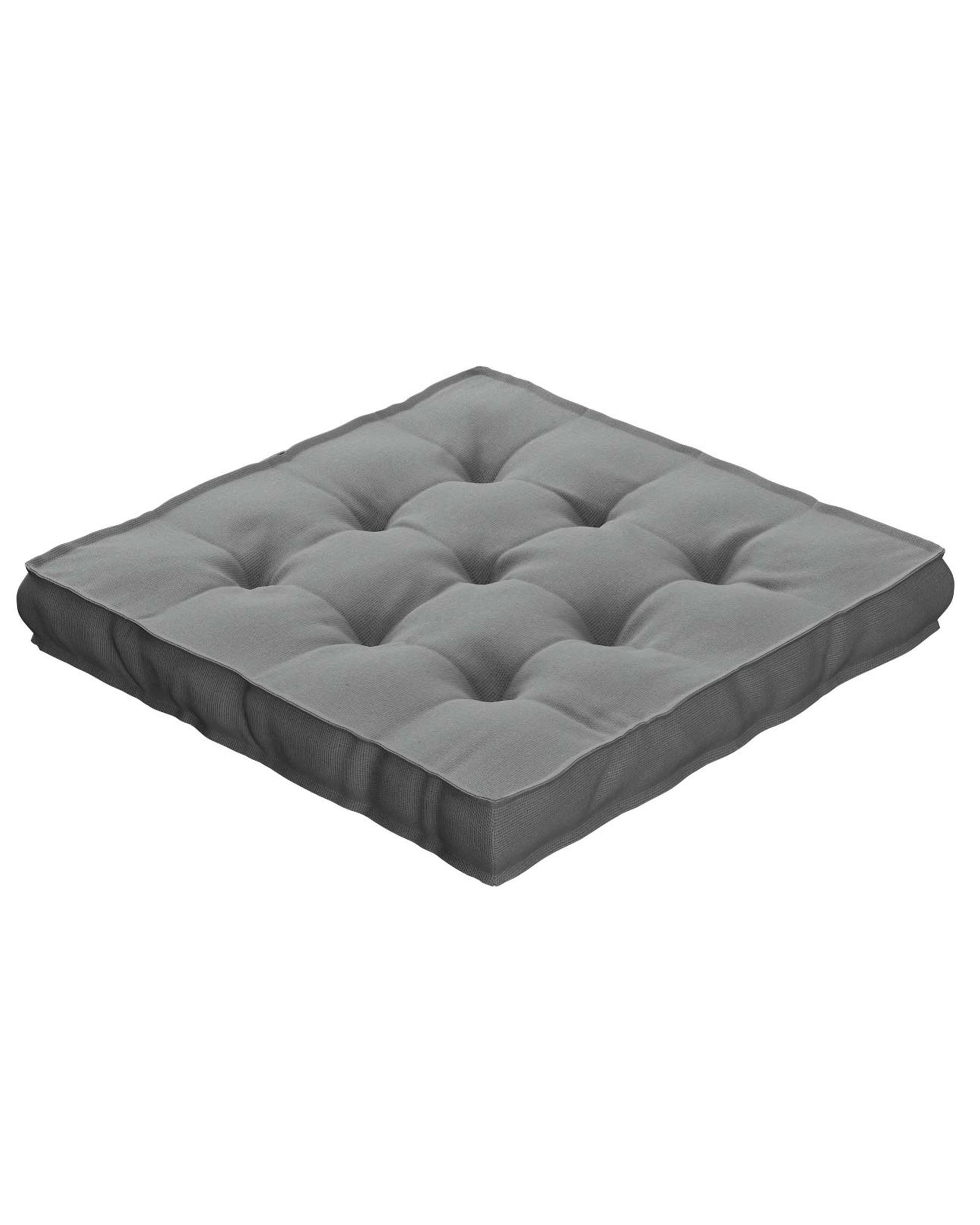 Sitzkissen Jacob mit Handgriff Farbe grau