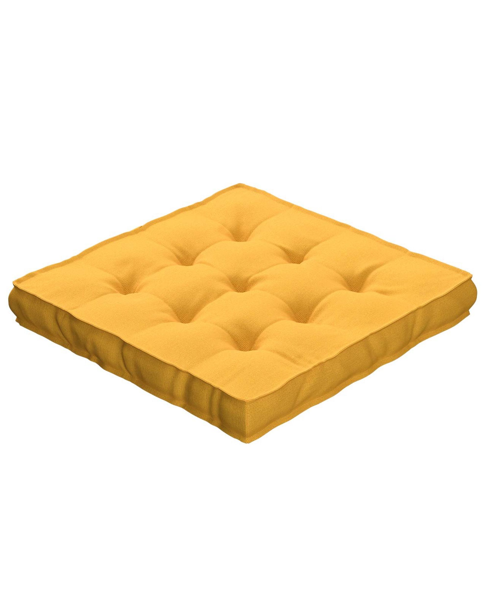 Sitzkissen Jacob mit Handgriff Farbe gelb