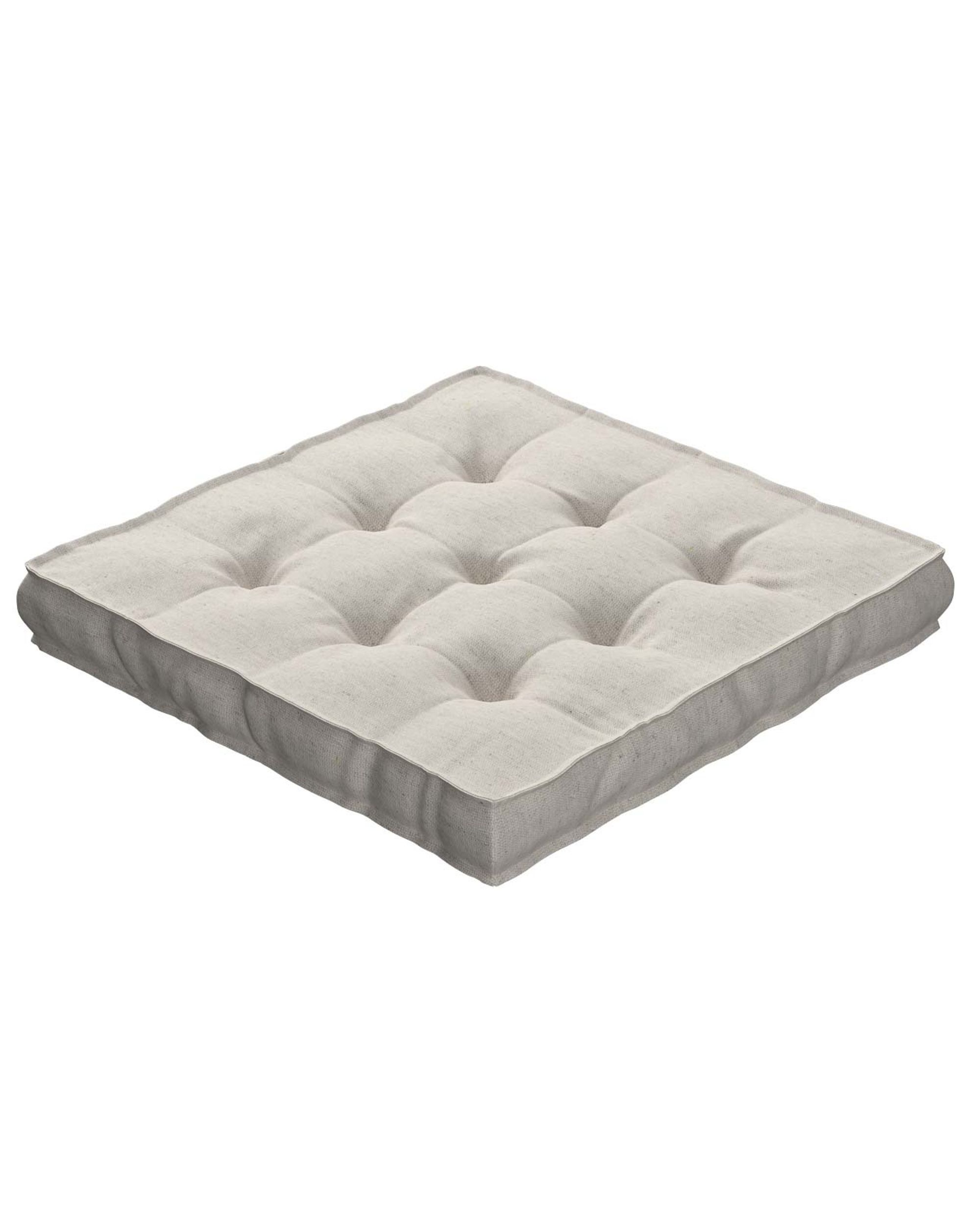 Sitzkissen Jacob mit Handgriff Farbe beige
