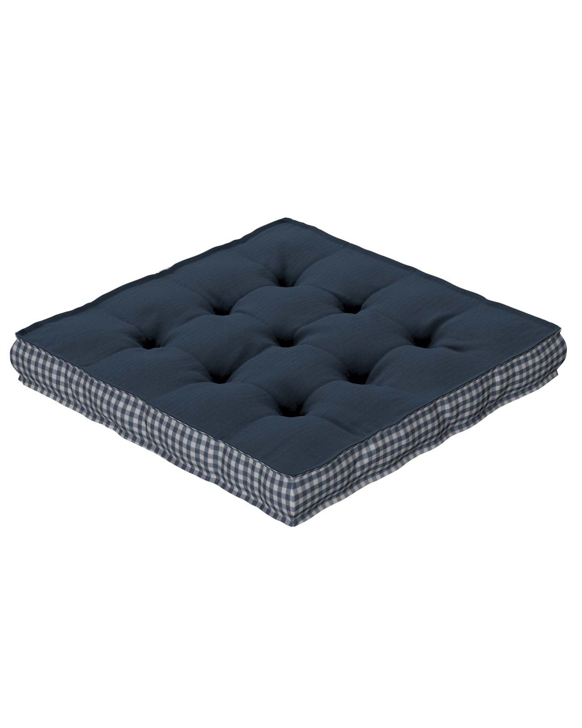 Sitzkissen Jacob mit Handgriff Farbe dunkelblau