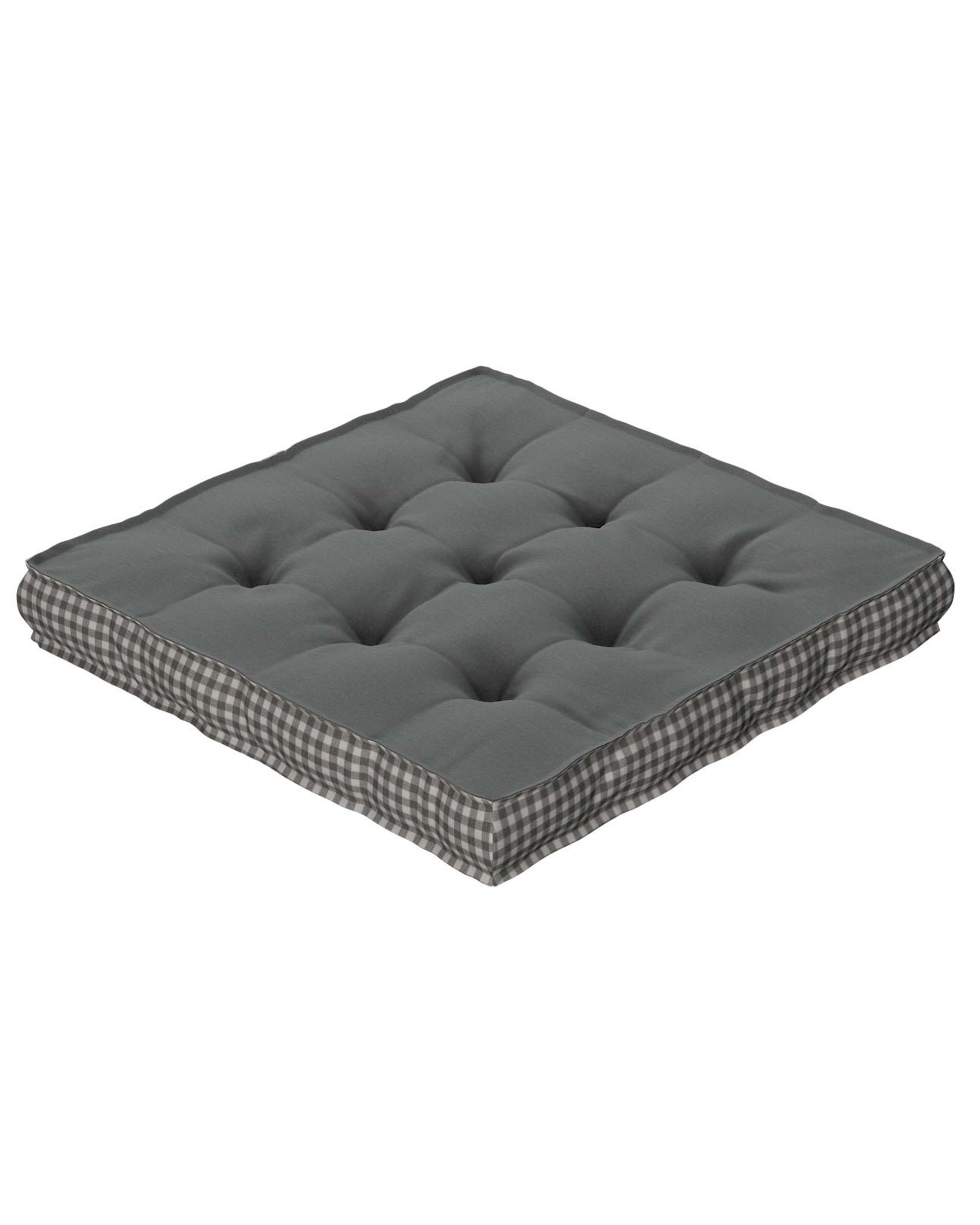 Sitzkissen Jacob mit Handgriff Farbe grau