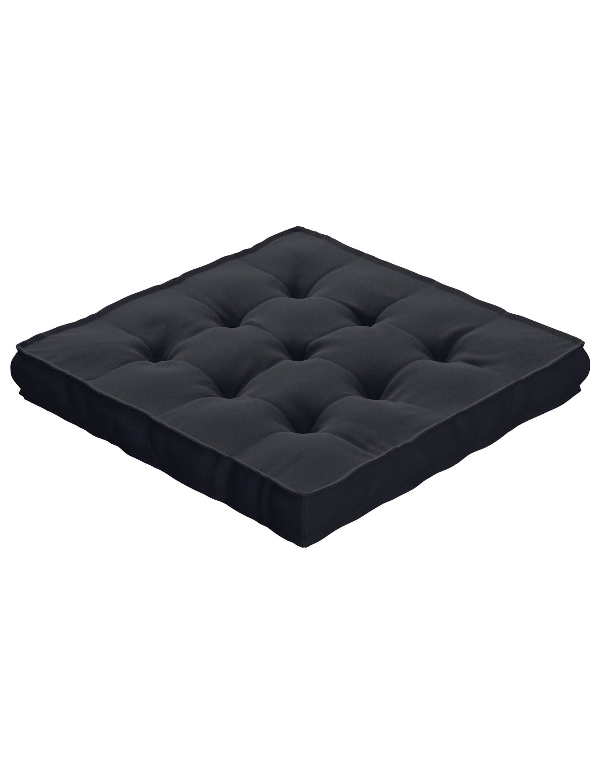 Sitzkissen Jacob mit Handgriff Farbe schwarz