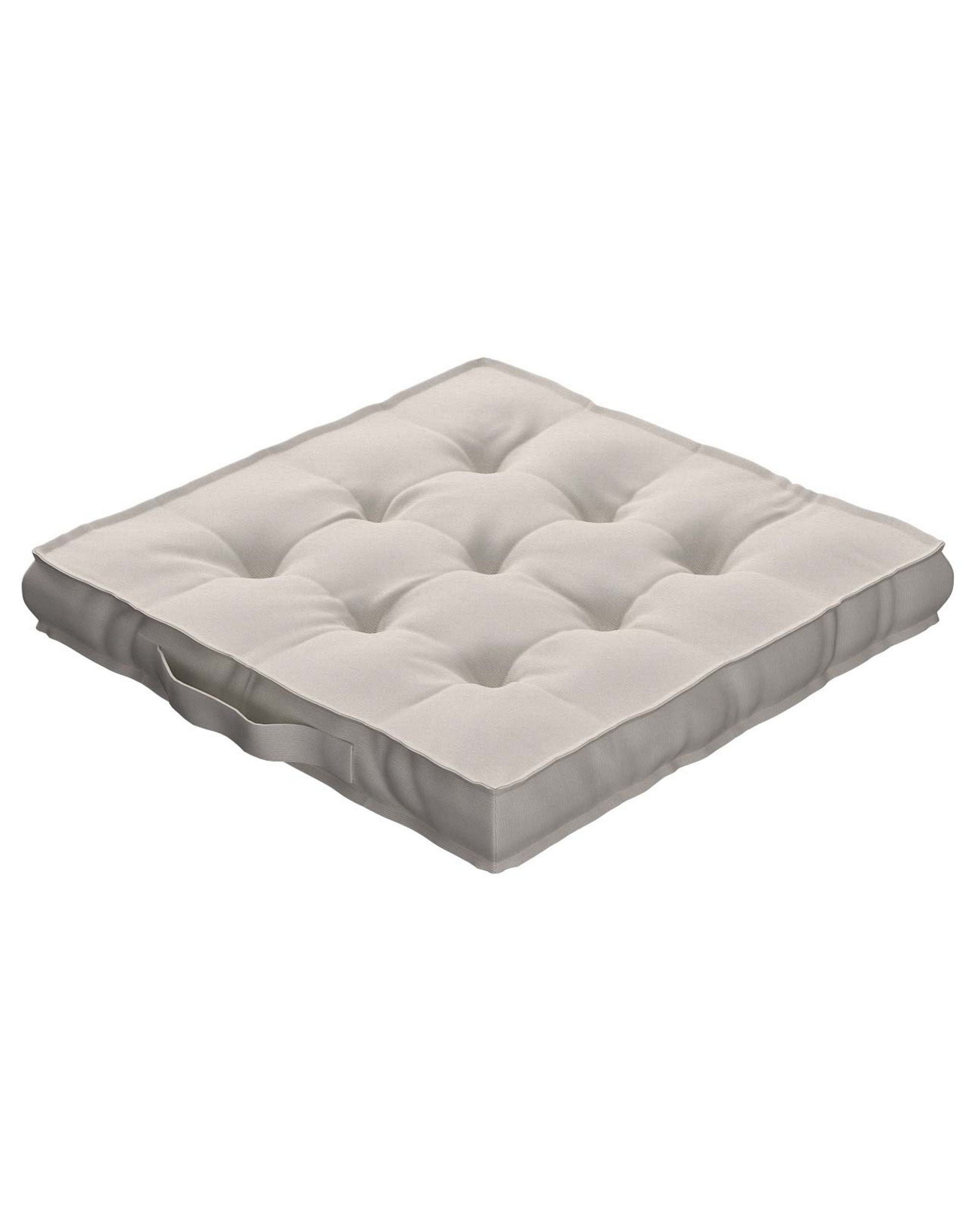 Sitzkissen Jacob mit Handgriff Farbe grau