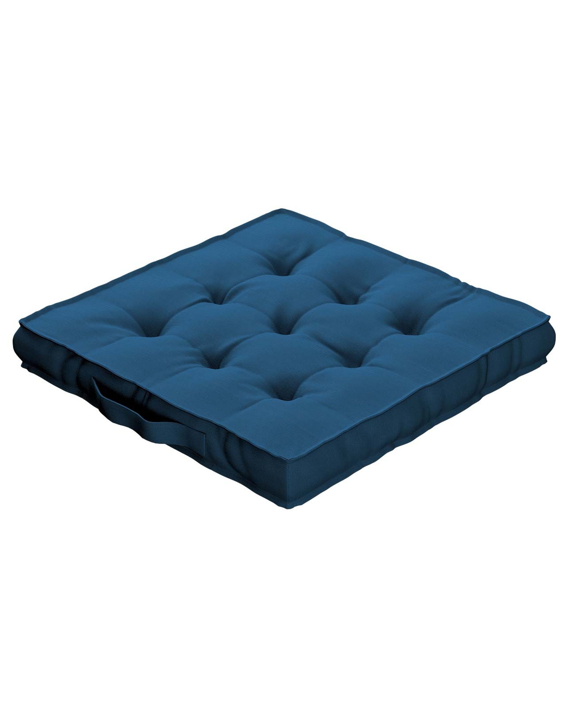 Sitzkissen Jacob mit Handgriff Farbe dunkelblau